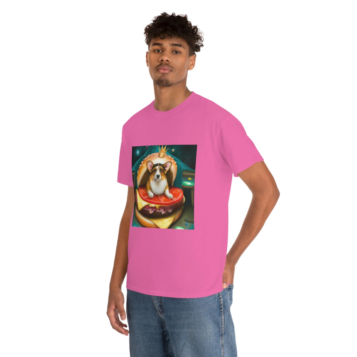 A Corgi with Cheese Please Tshirt