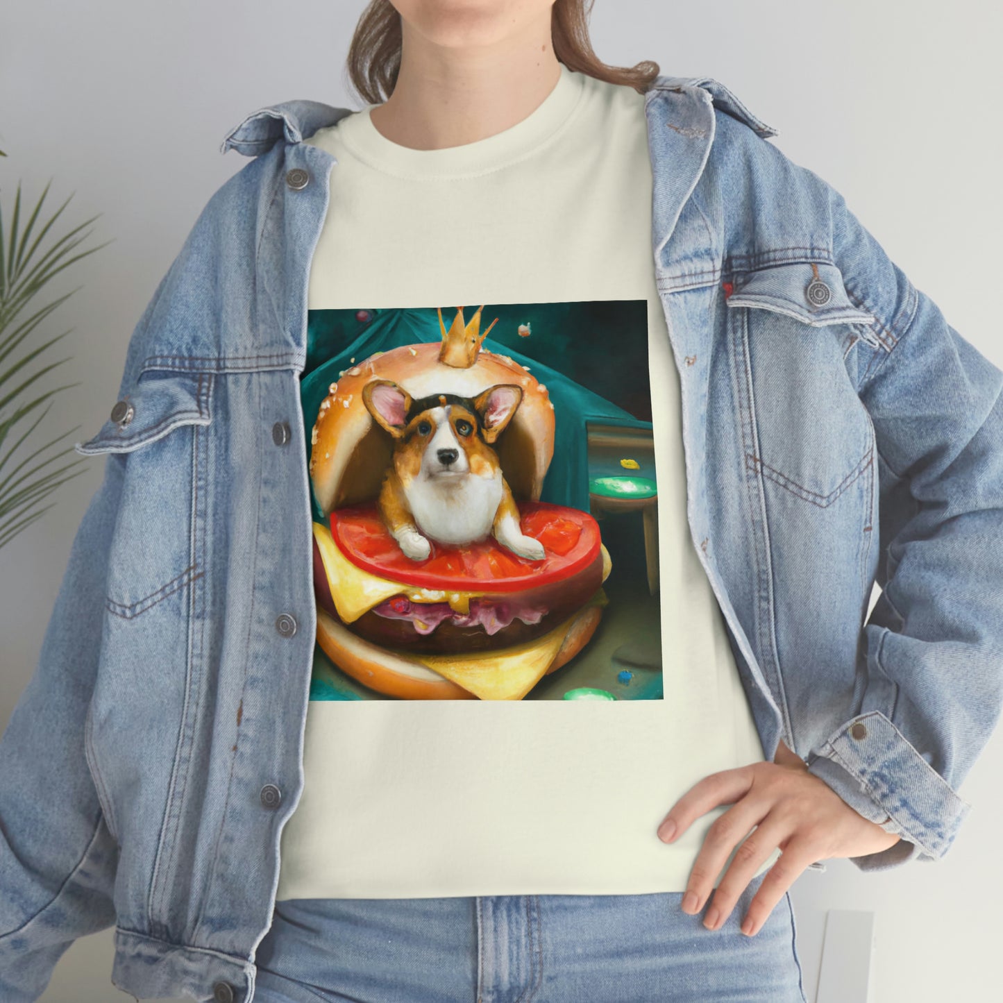 A Corgi with Cheese Please Tshirt