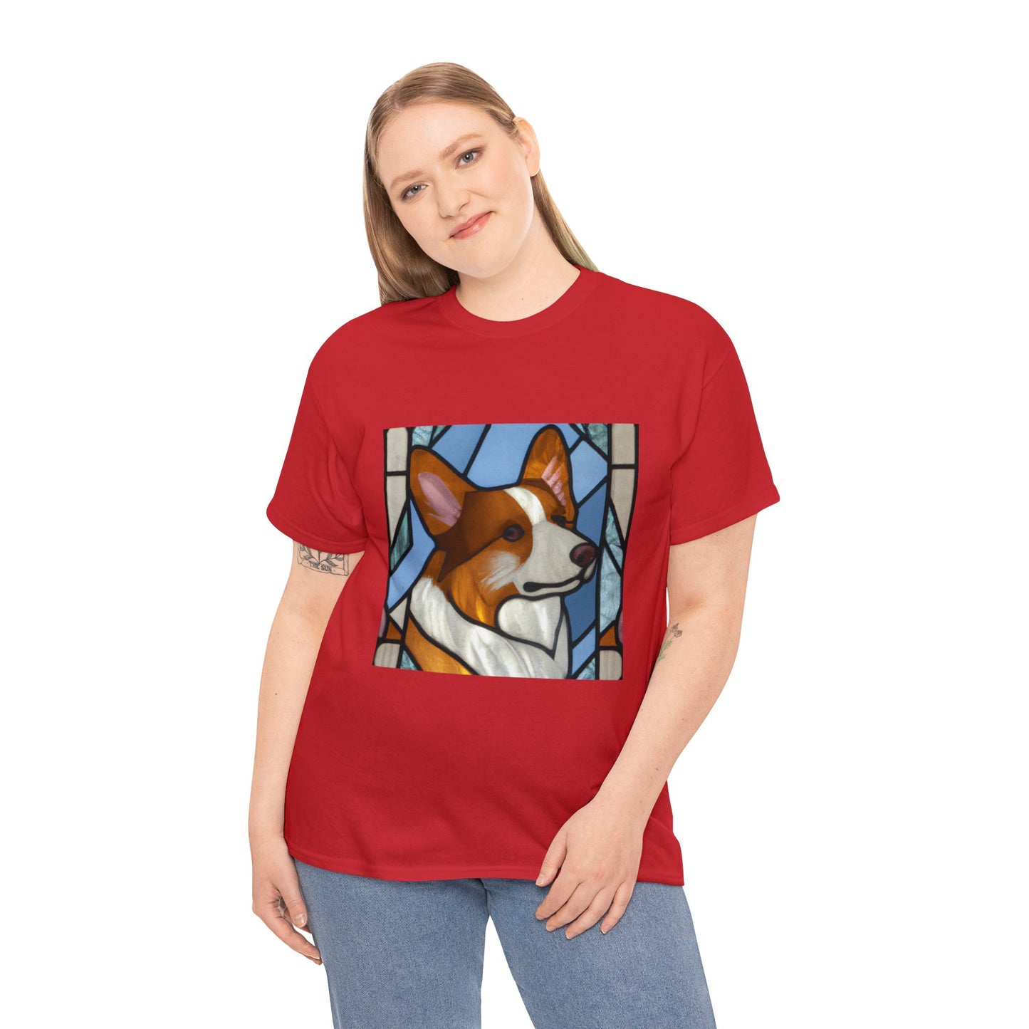 Corgi Stained Glass 2 Tshirt