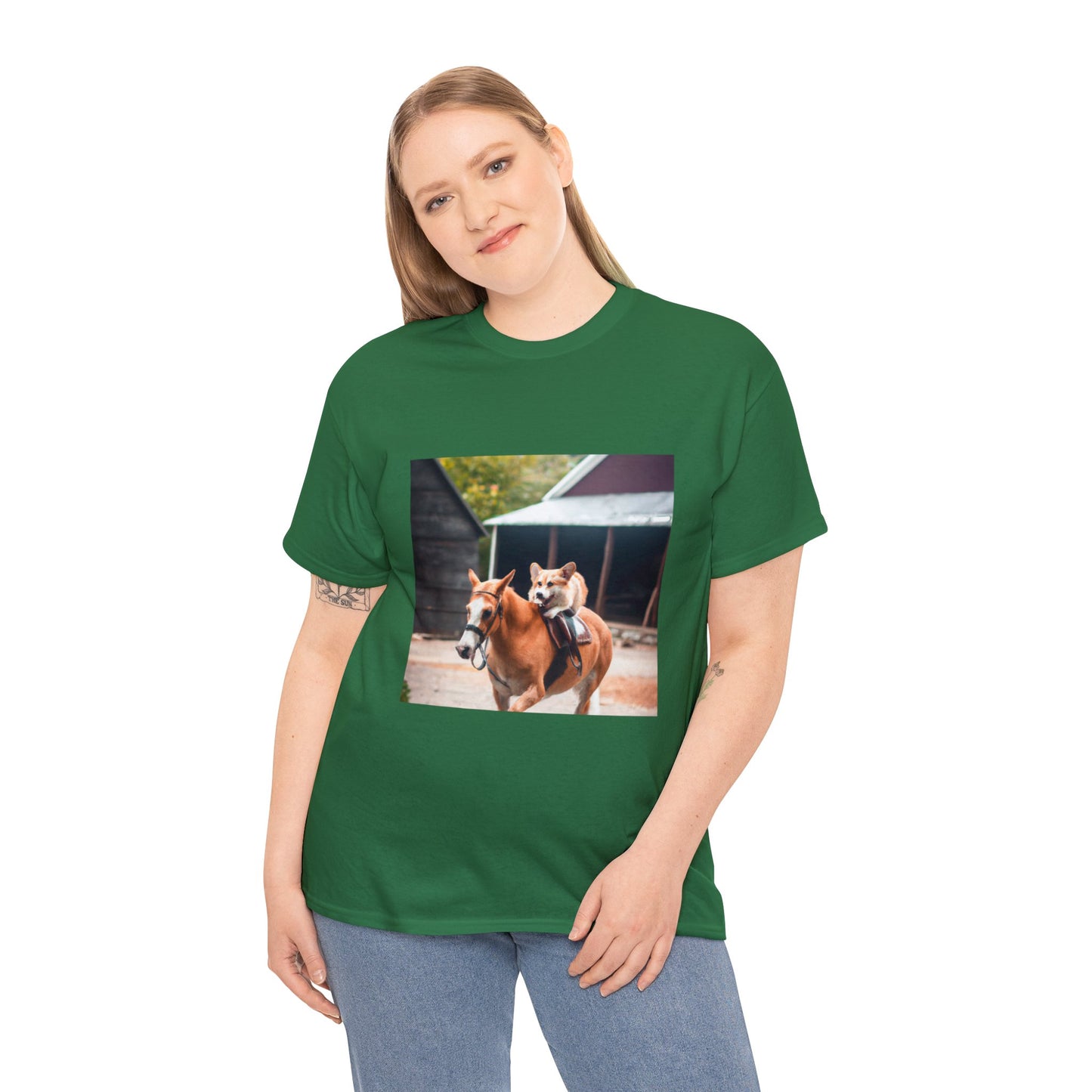 Equestrian Corgi Adventure Tshirt