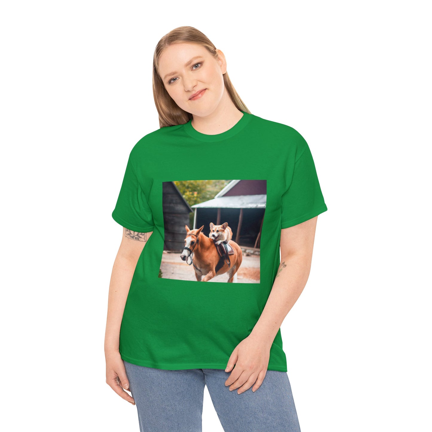 Equestrian Corgi Adventure Tshirt