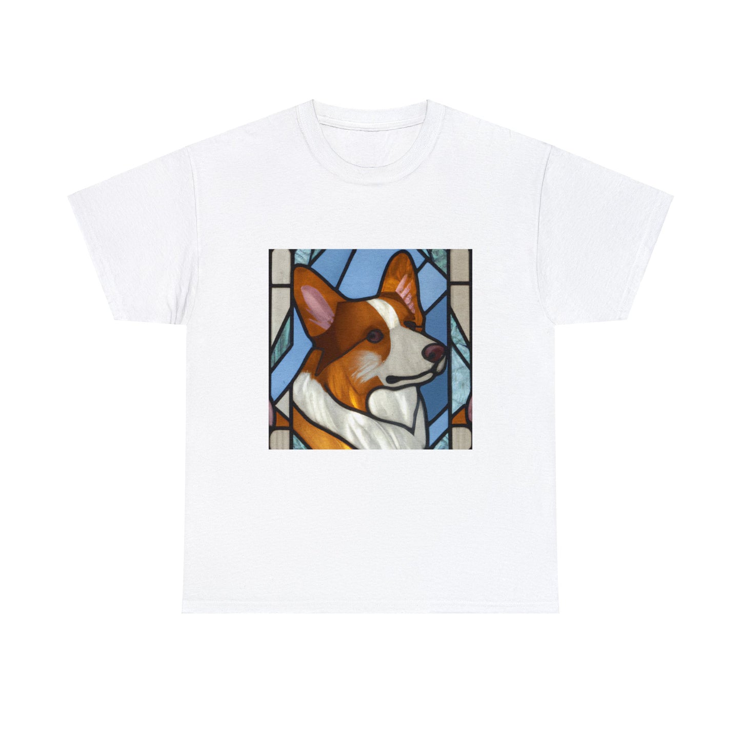 Corgi Stained Glass 2 Tshirt