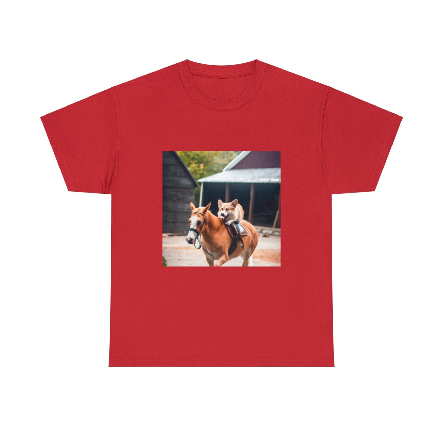 Equestrian Corgi Adventure Tshirt