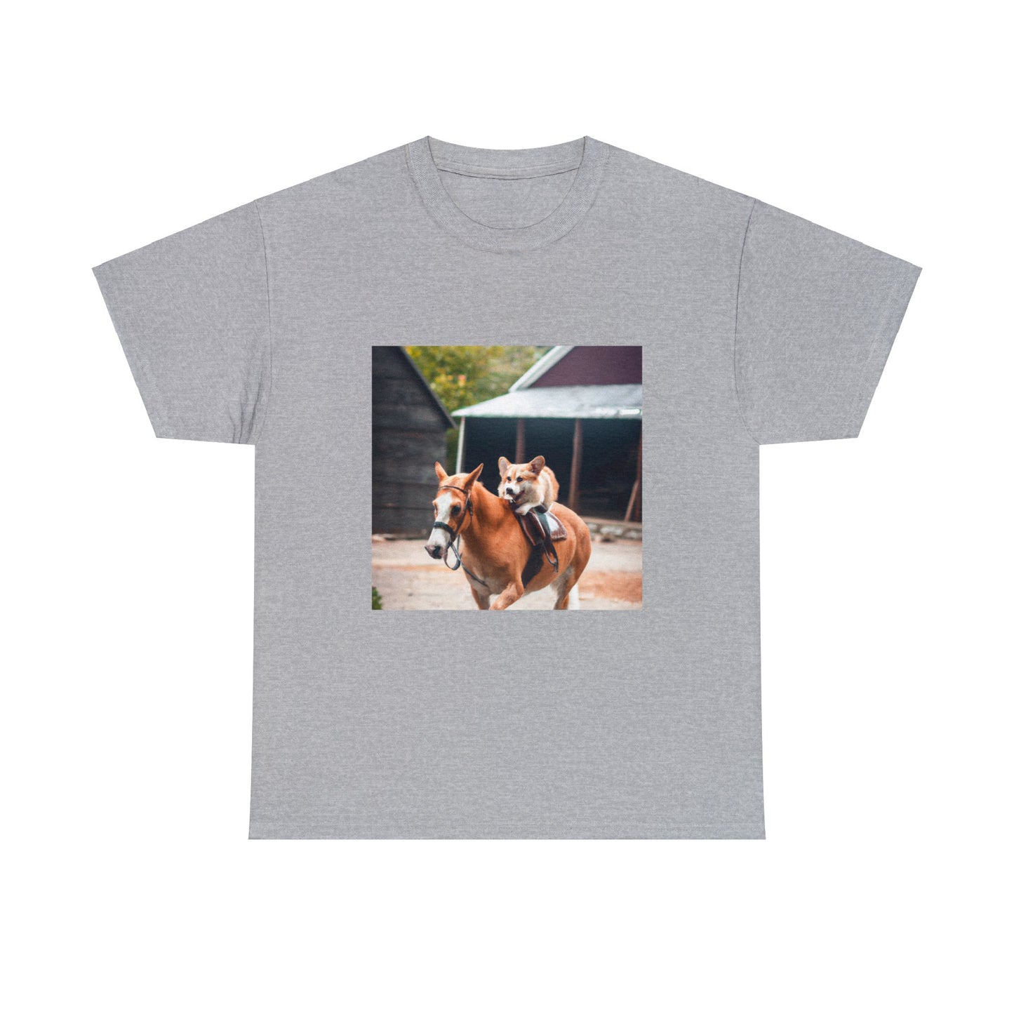 Equestrian Corgi Adventure Tshirt