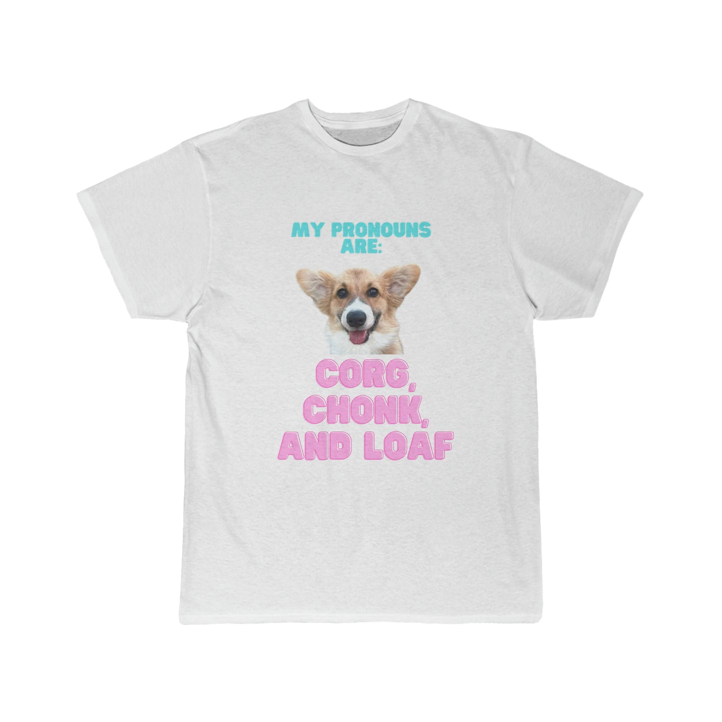 Corgi Pronoun Men's T-shirt