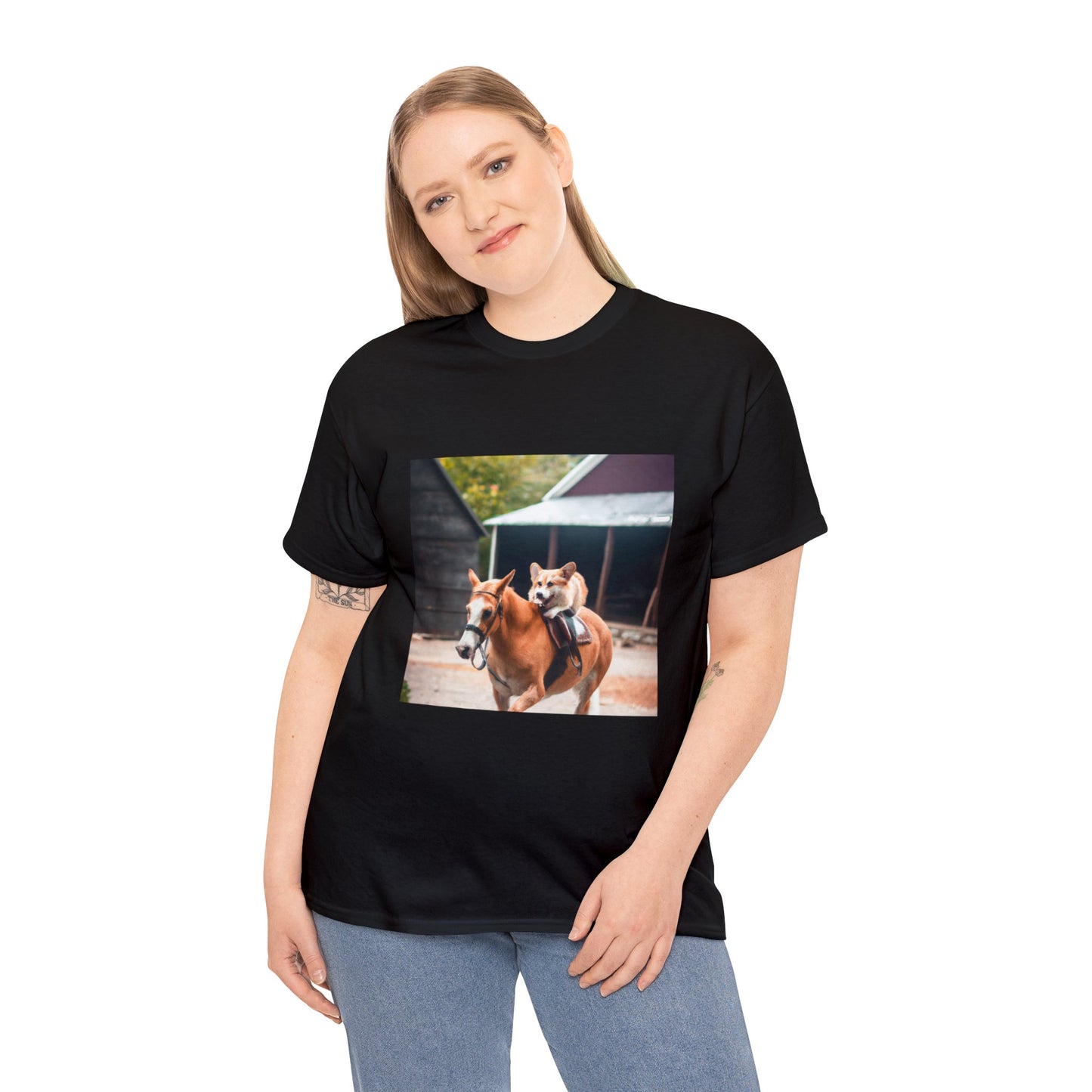 Equestrian Corgi Adventure Tshirt