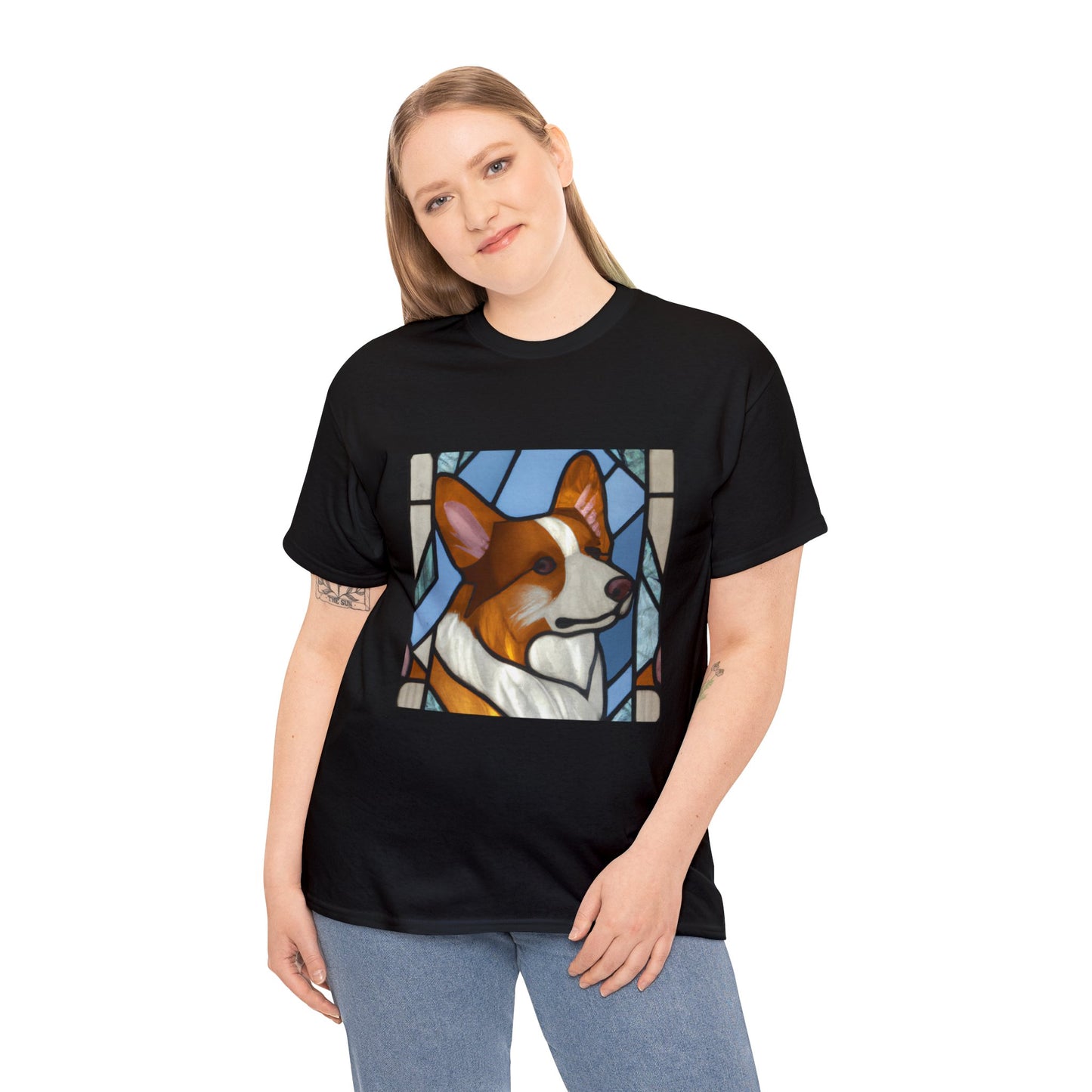 Corgi Stained Glass 2 Tshirt