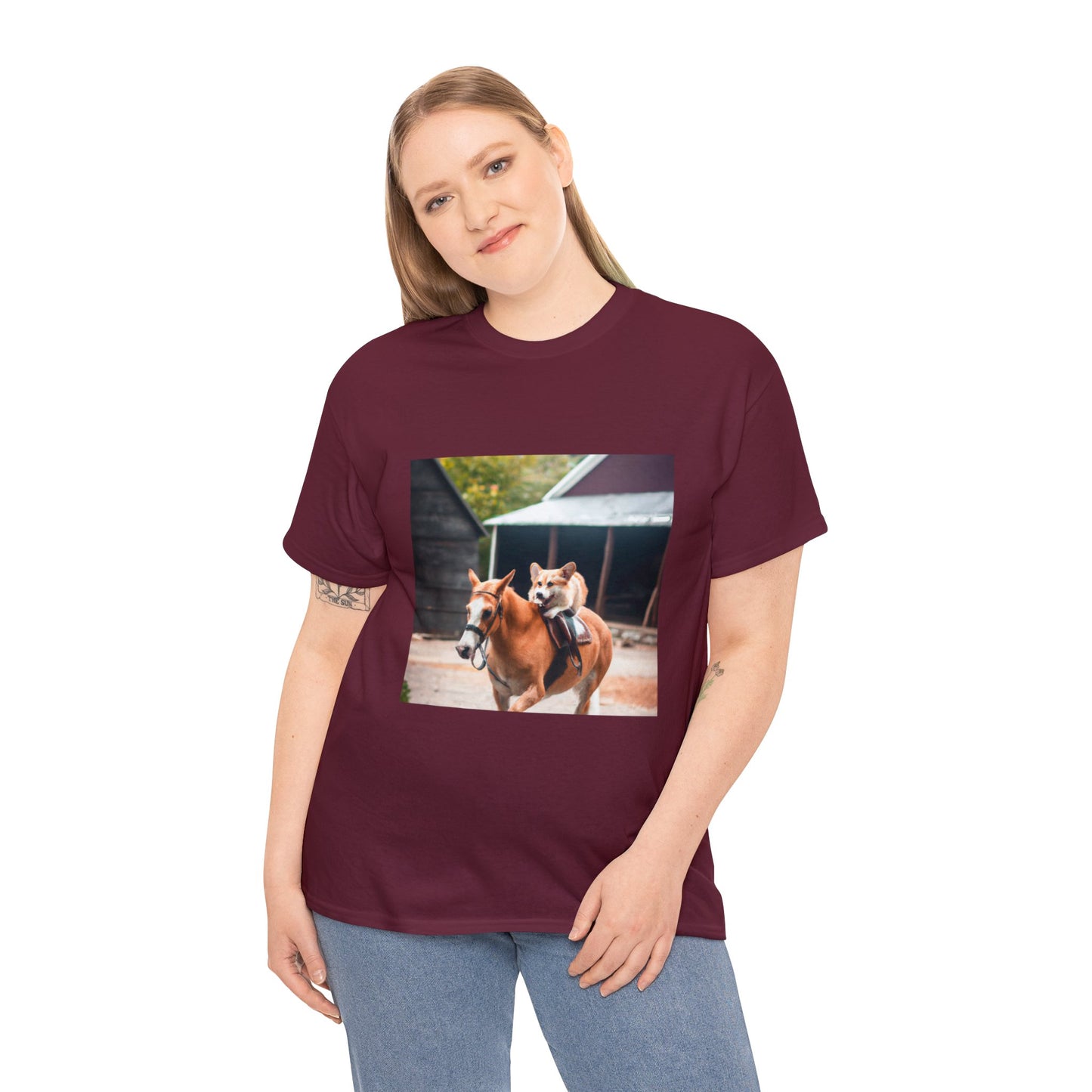 Equestrian Corgi Adventure Tshirt