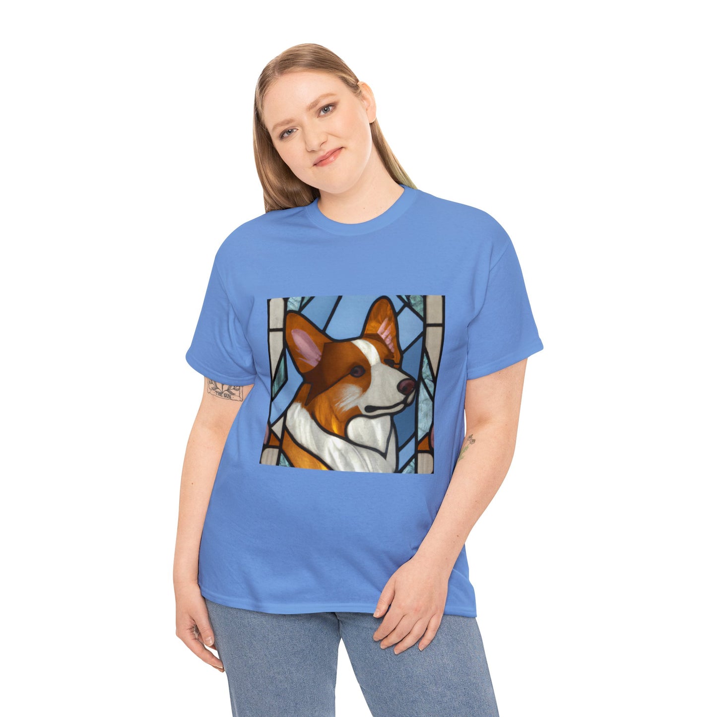 Corgi Stained Glass 2 Tshirt