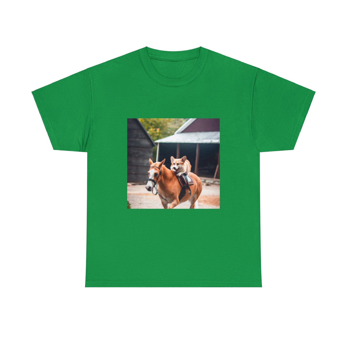 Equestrian Corgi Adventure Tshirt