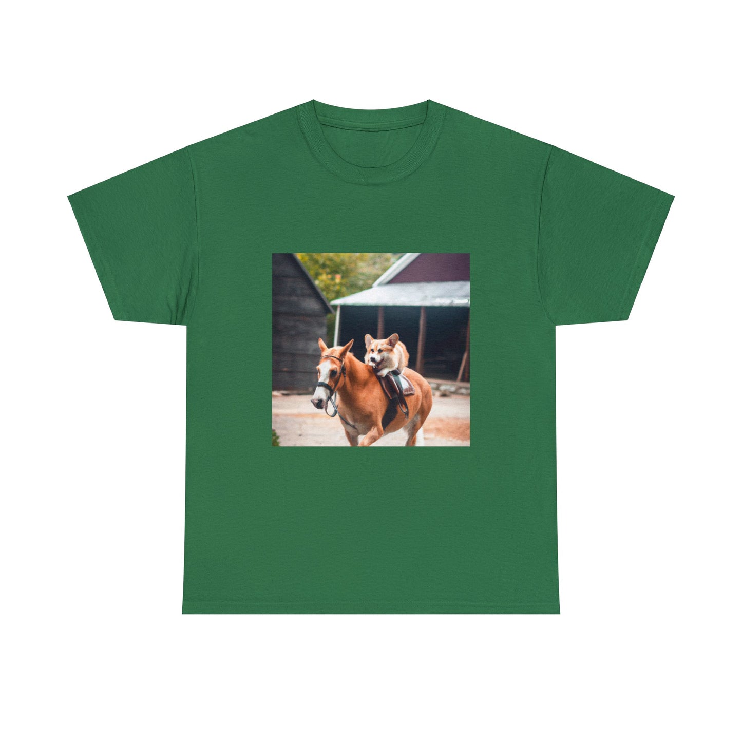 Equestrian Corgi Adventure Tshirt