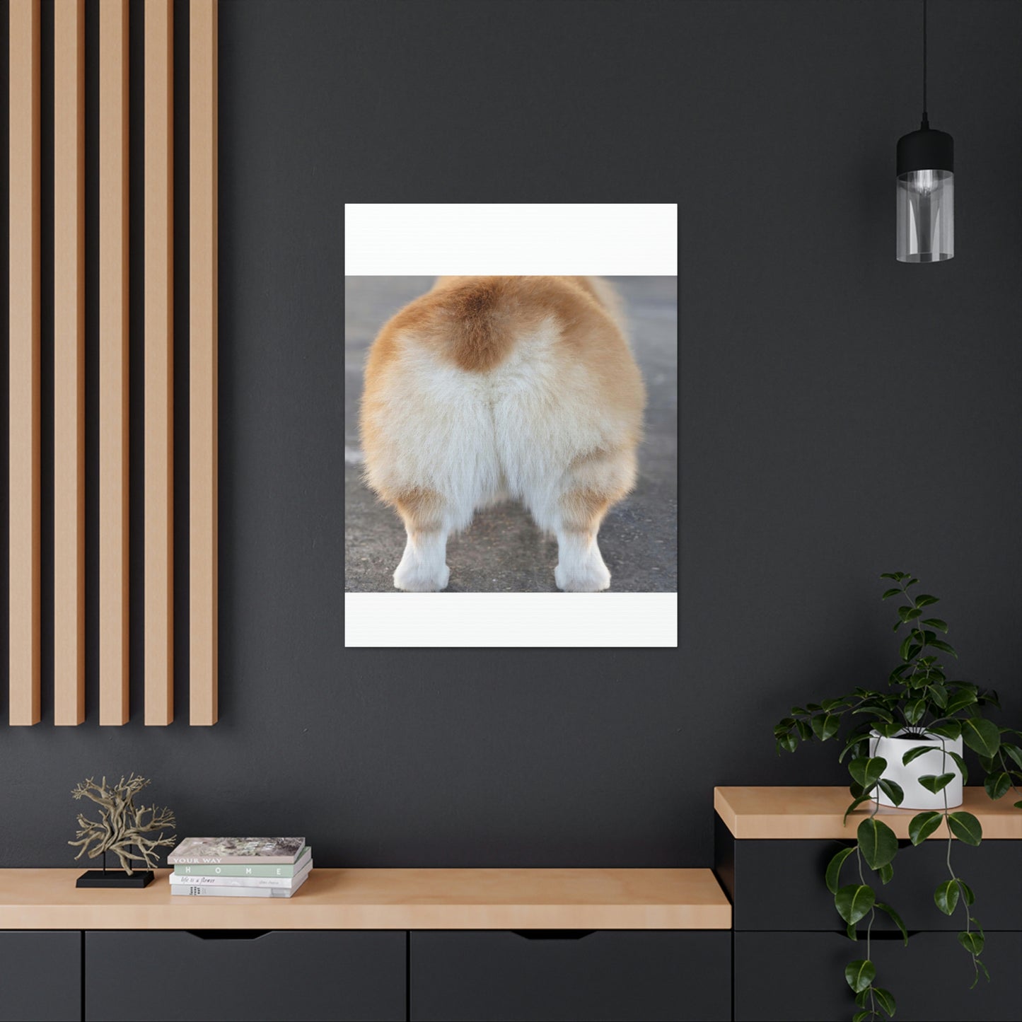 Corgi Butt Canvas