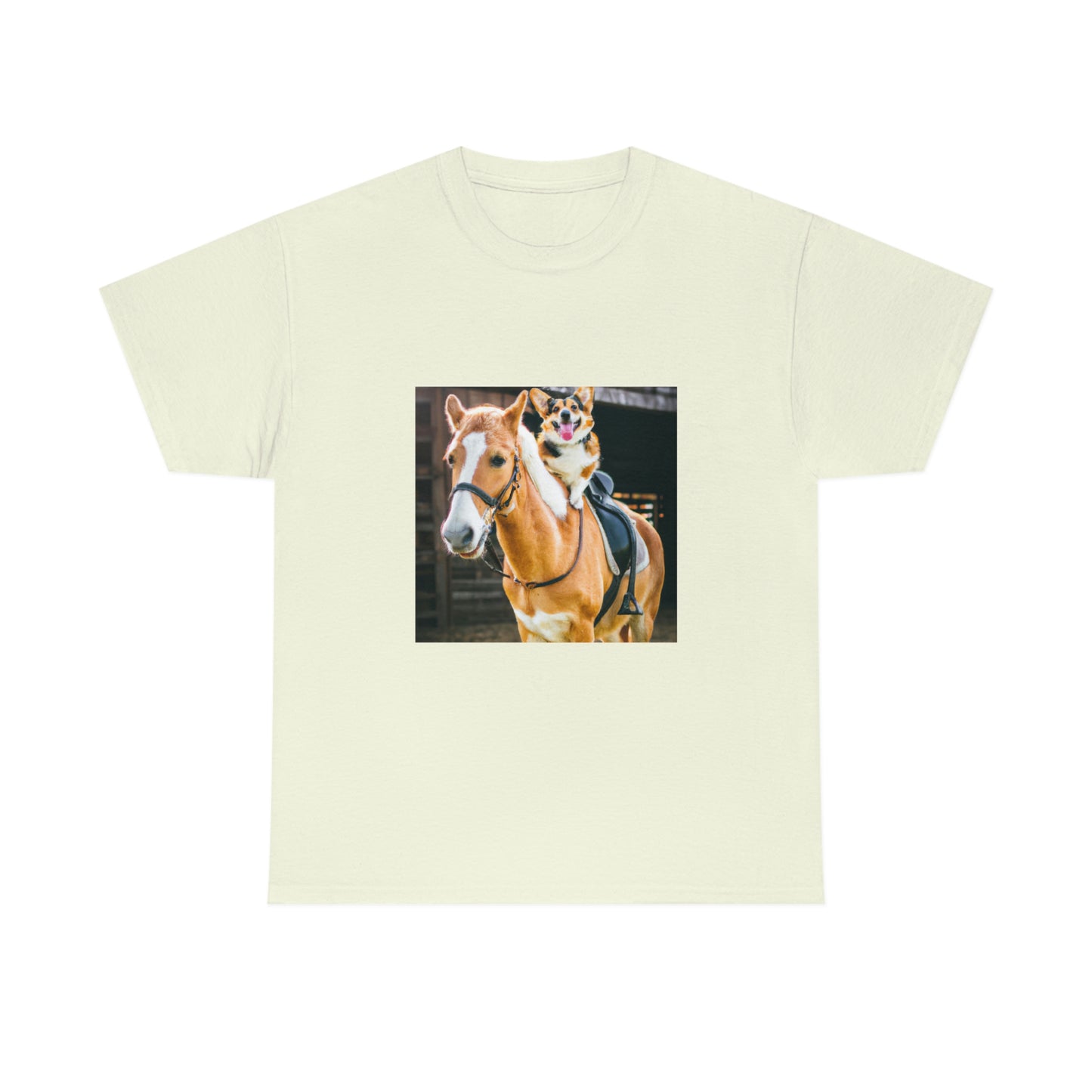 Saddle Up Short Legs Corgi Tshirt