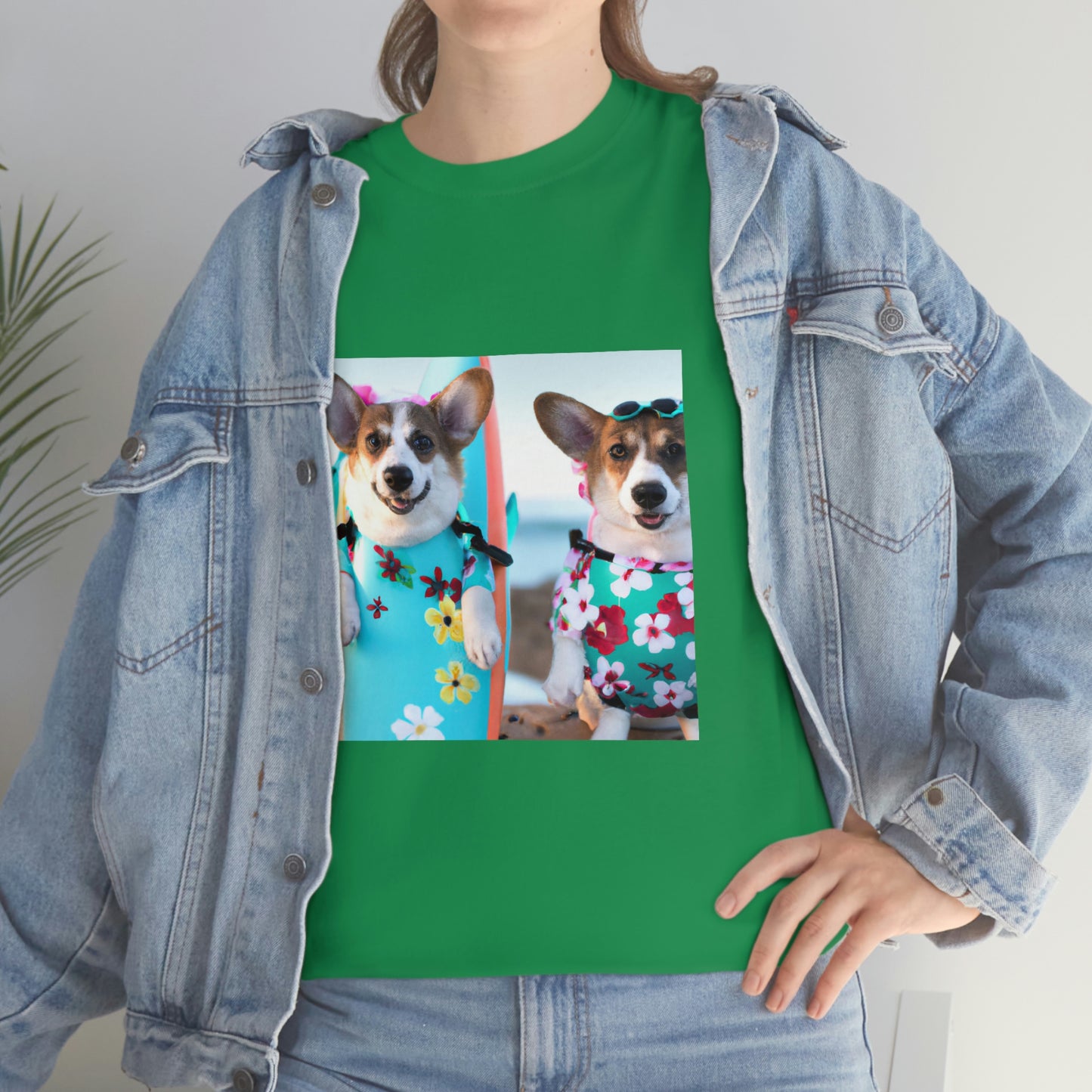 Surf'n USA Corgi Tshirt