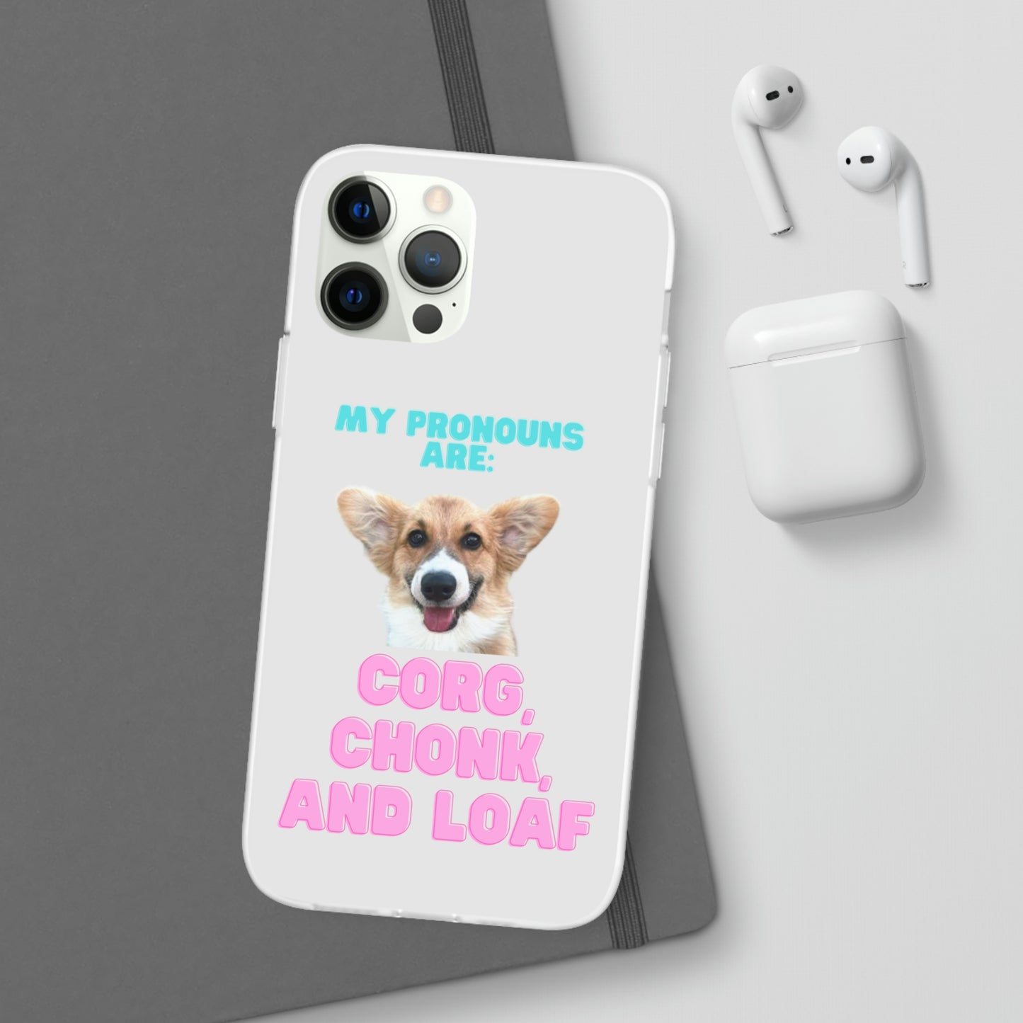 Corgi Pronoun Phone Case