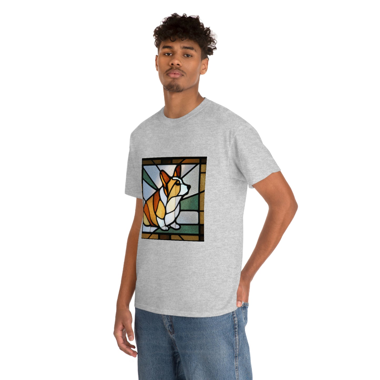 Corgi Stained Glass 3 Tshirt