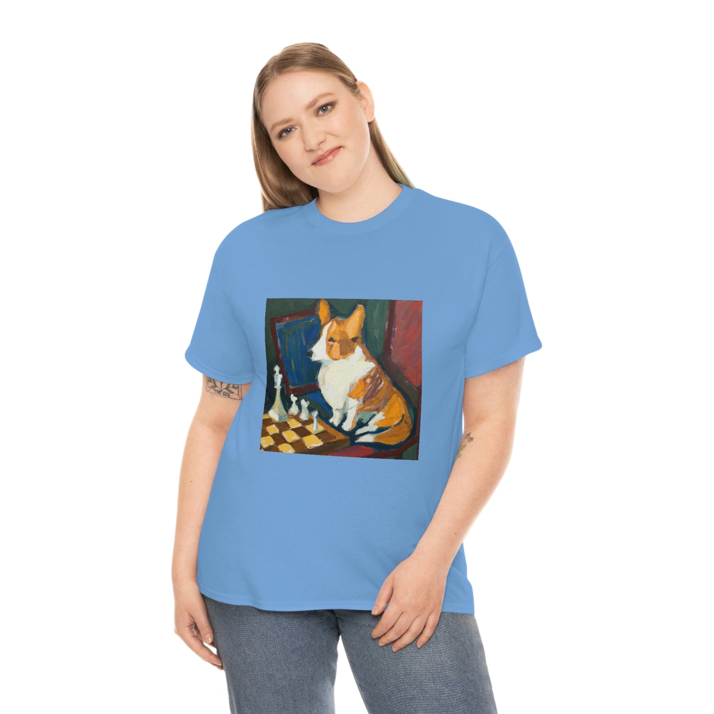 Checkmate in Three Corgi Tshirt