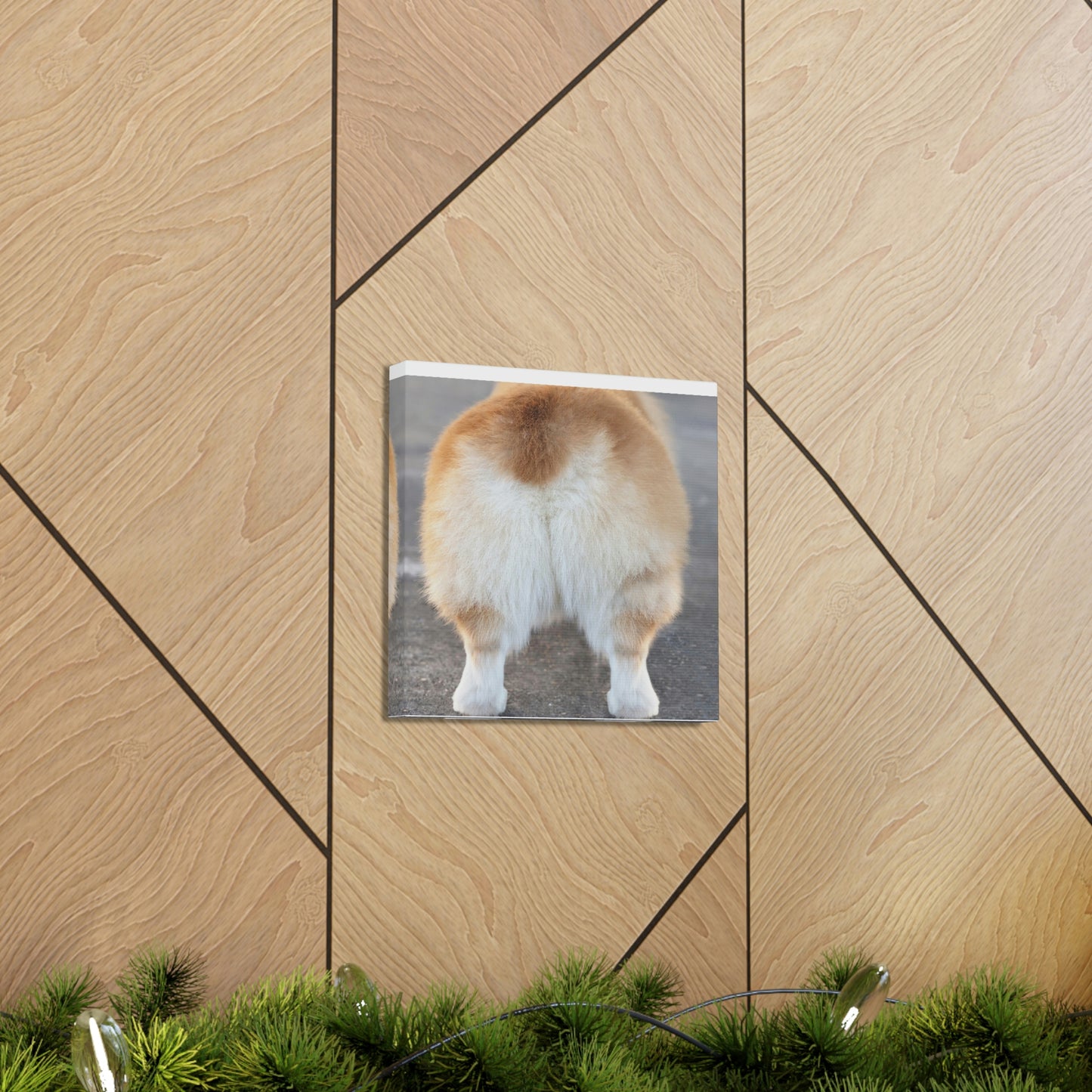 Corgi Butt Canvas