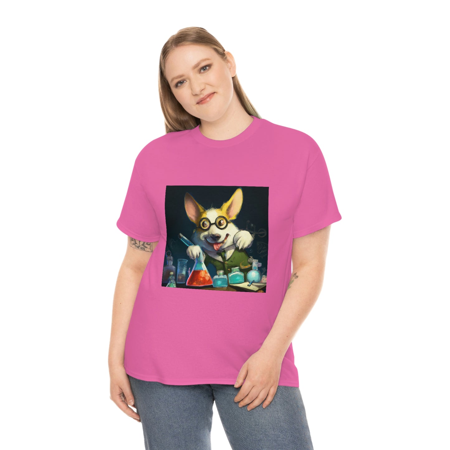 Making Fluffy Potion Corgi Tshirt