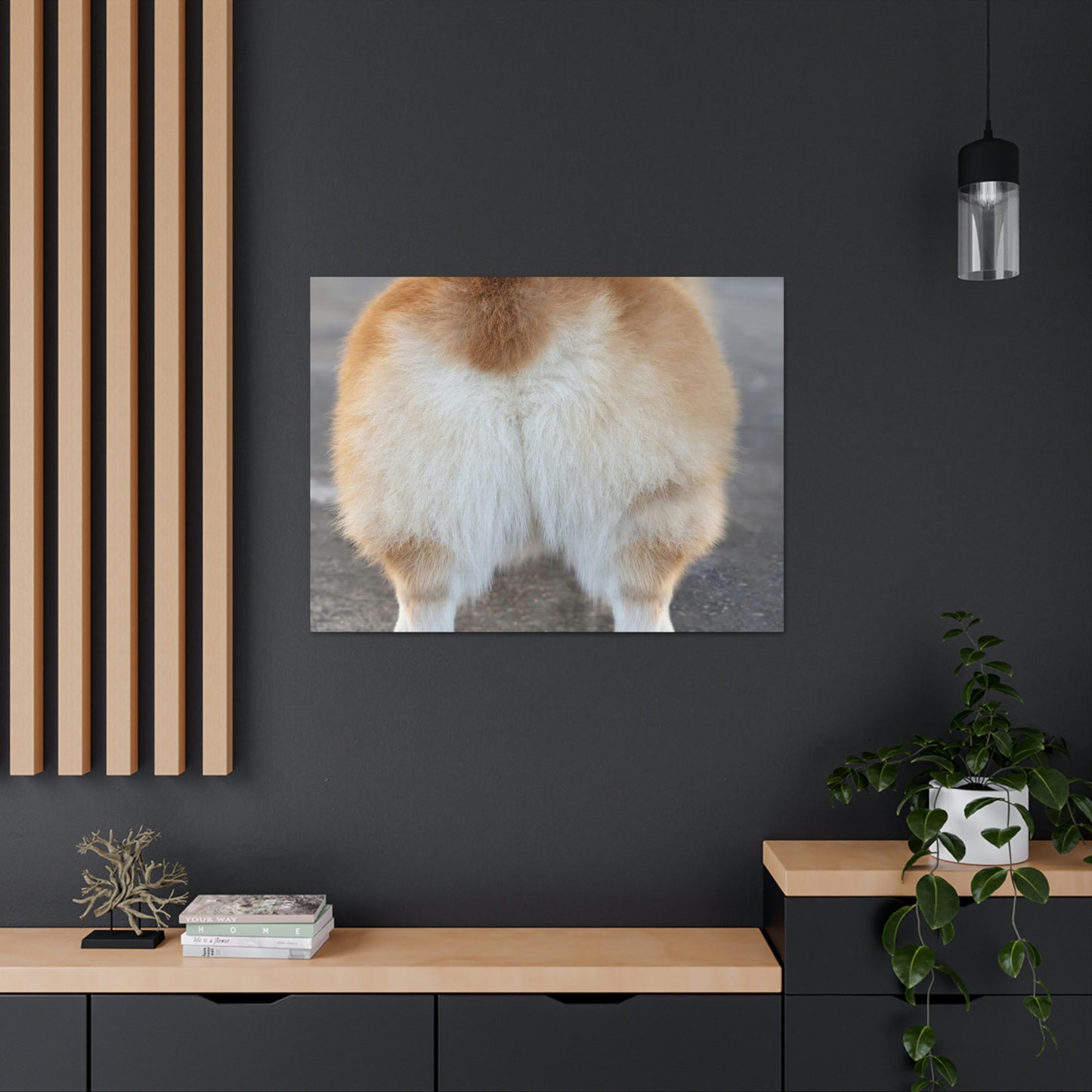 Corgi Butt Canvas