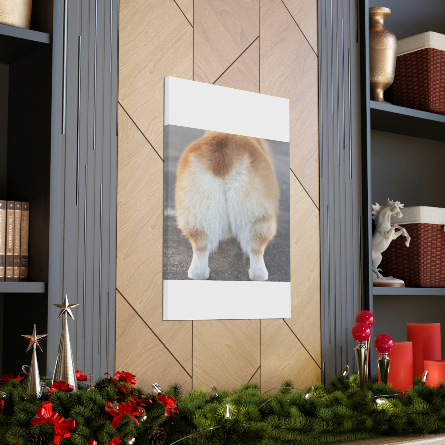 Corgi Butt Canvas