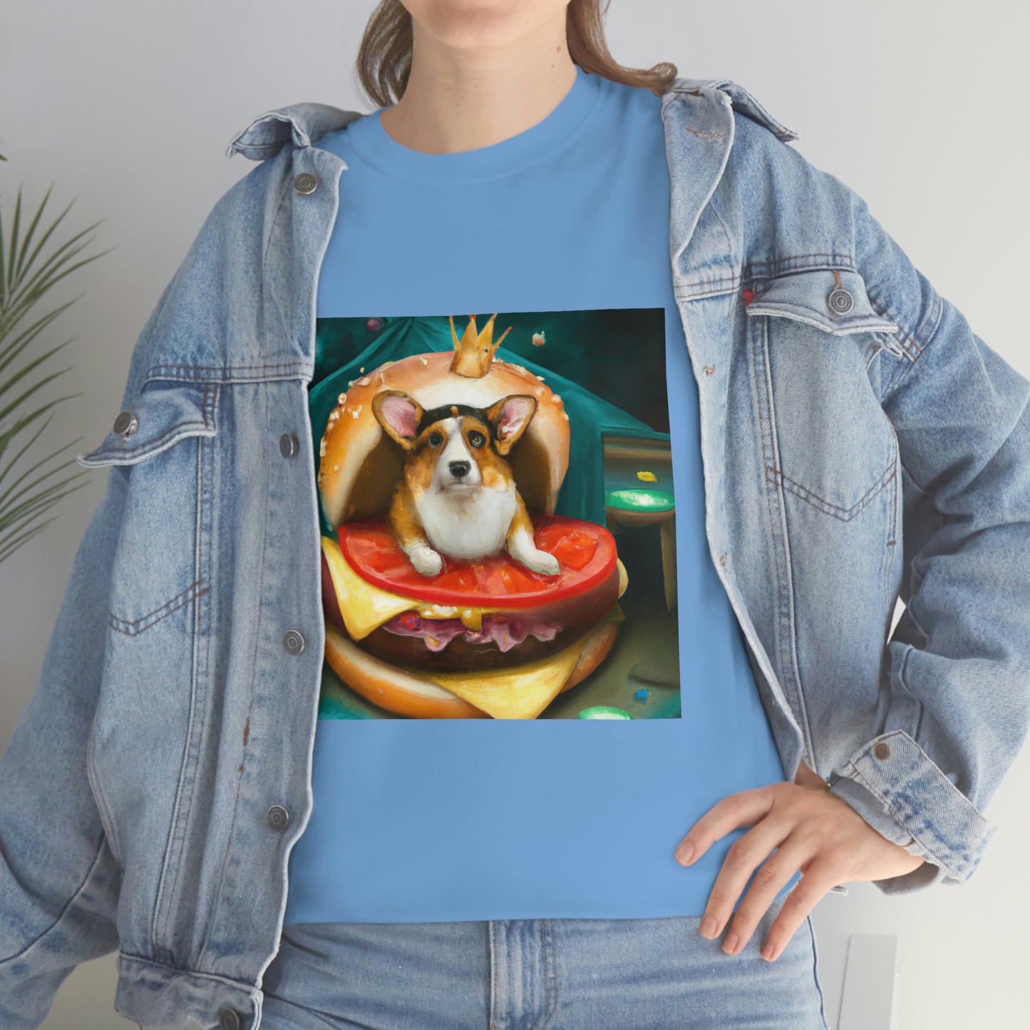 A Corgi with Cheese Please Tshirt