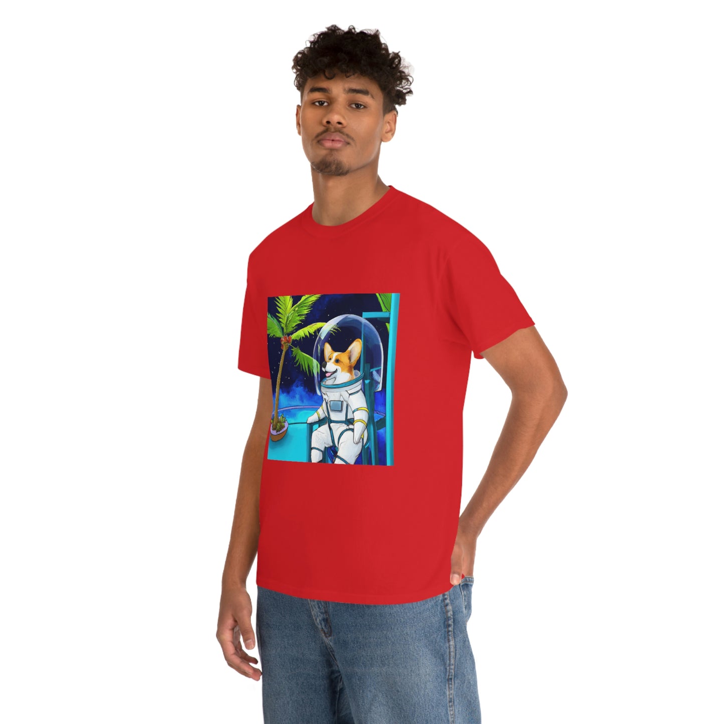 Corgi Spaceman Tshirt