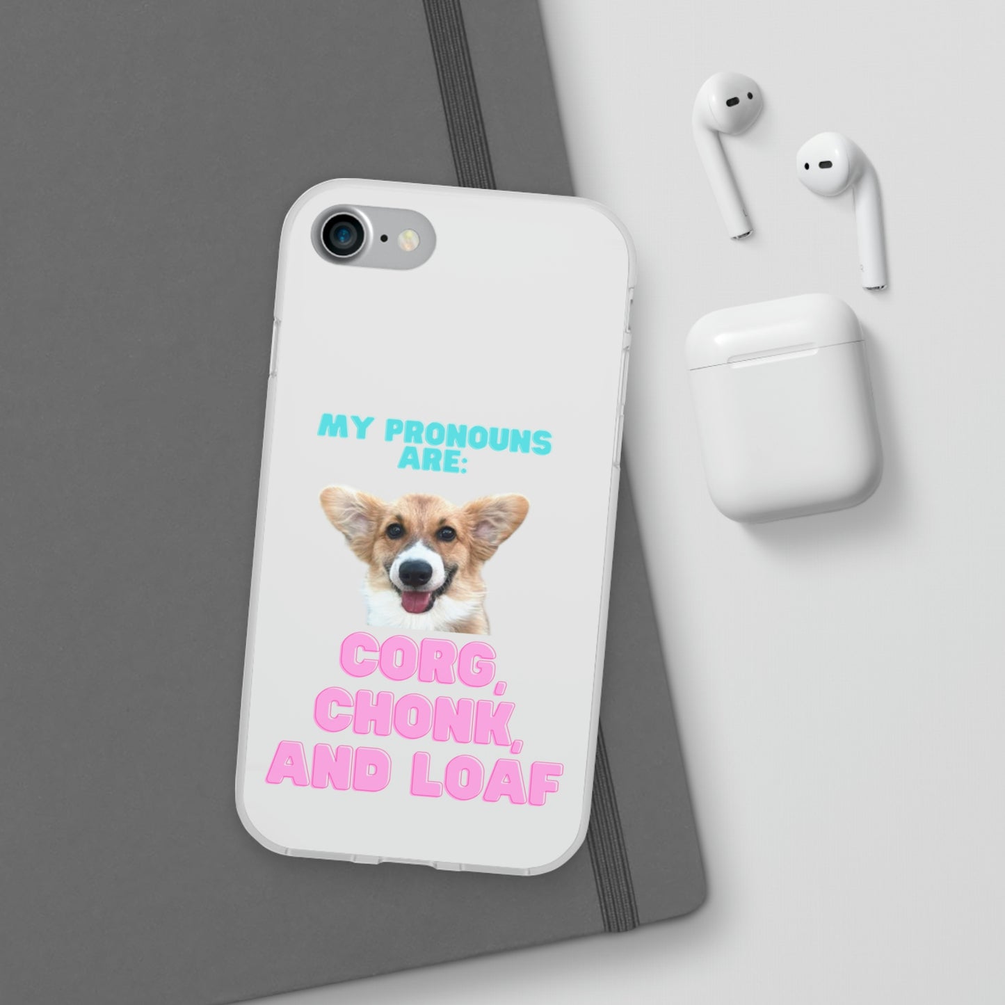 Corgi Pronoun Phone Case