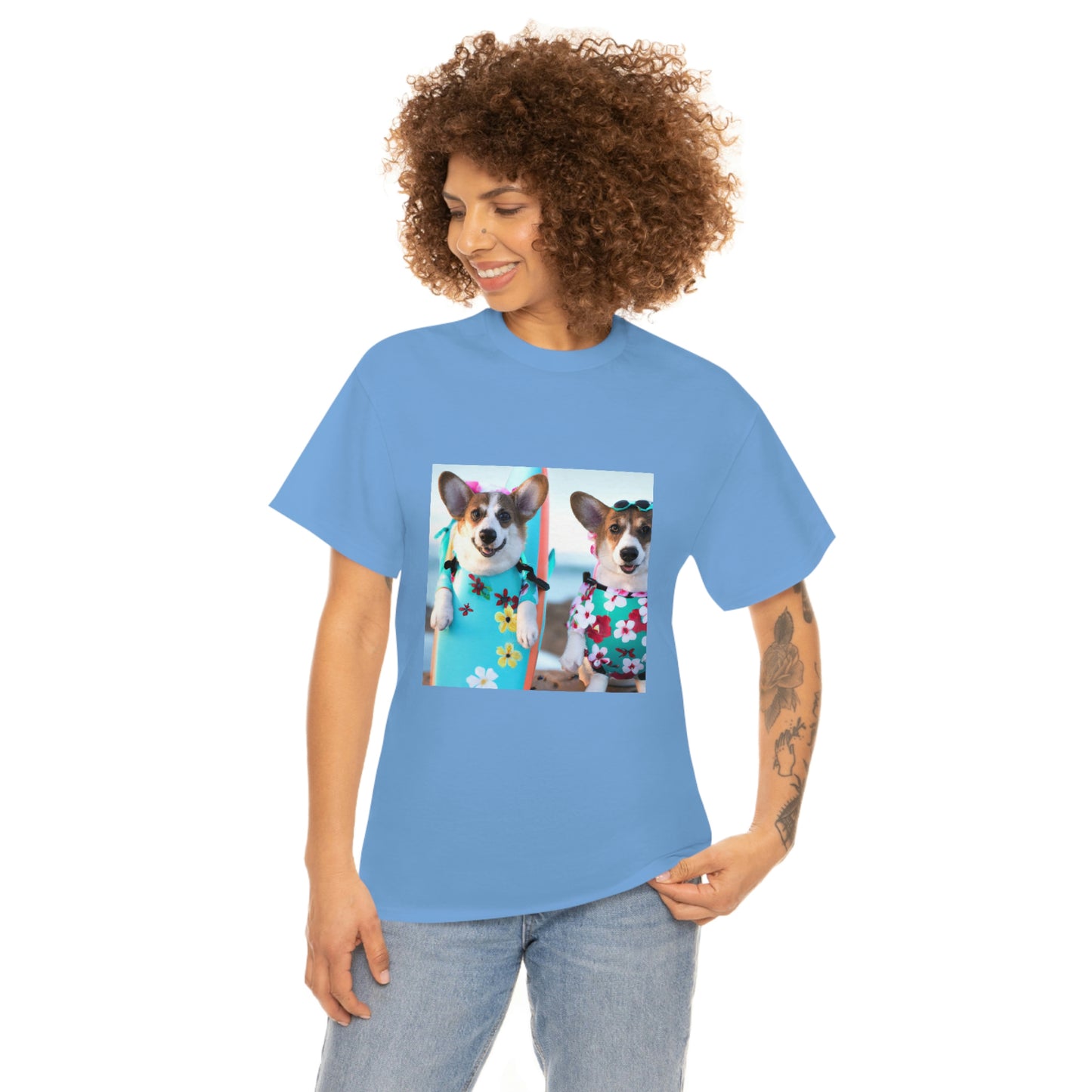 Surf'n USA Corgi Tshirt