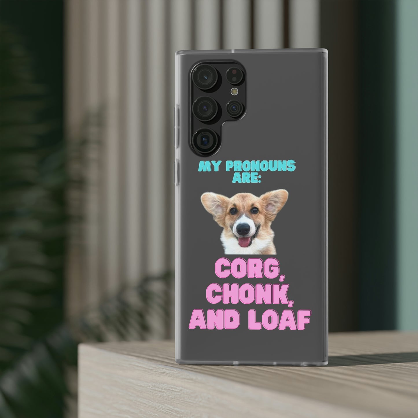 Corgi Pronoun Phone Case