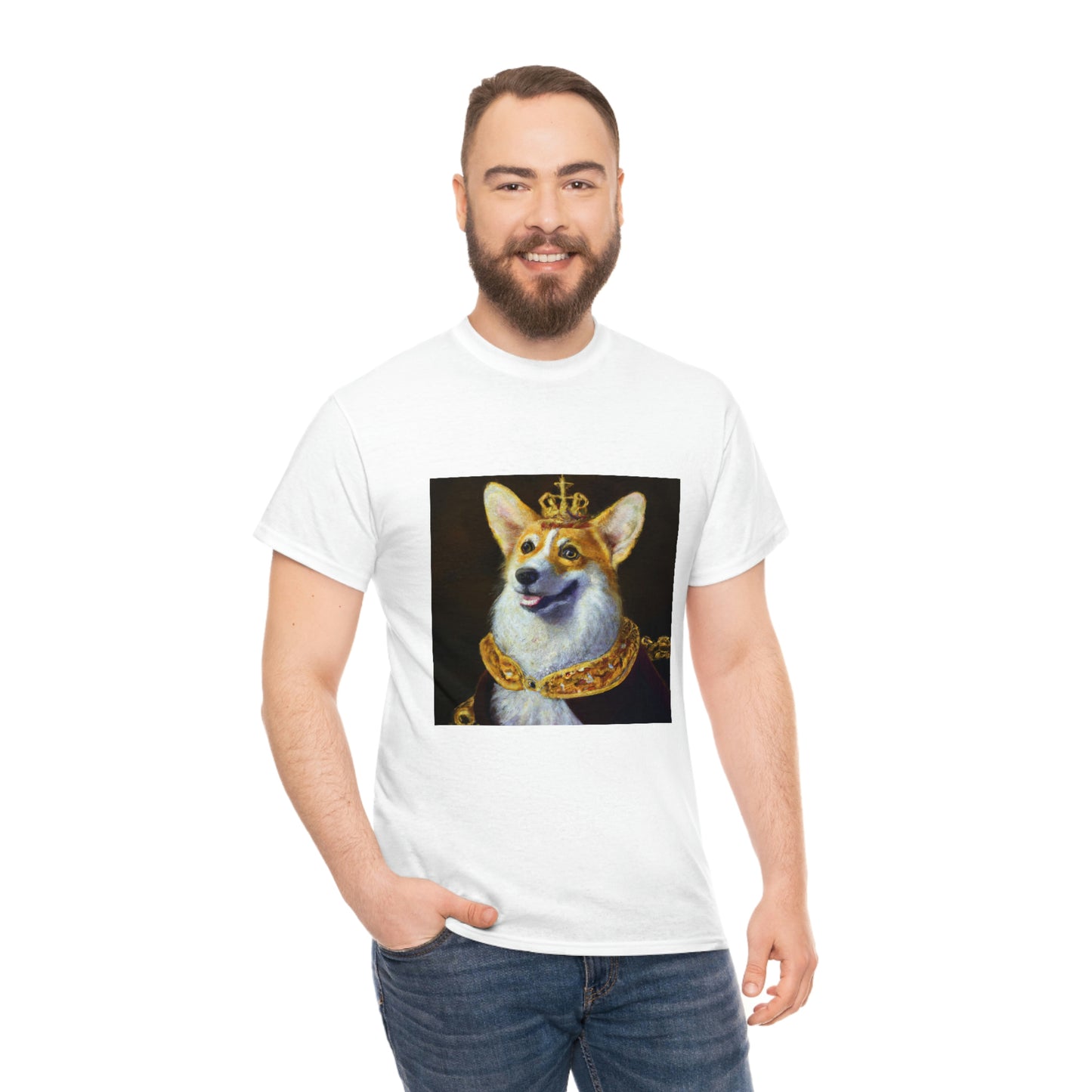 Kneel Before the Chonk Corgi Tshirt