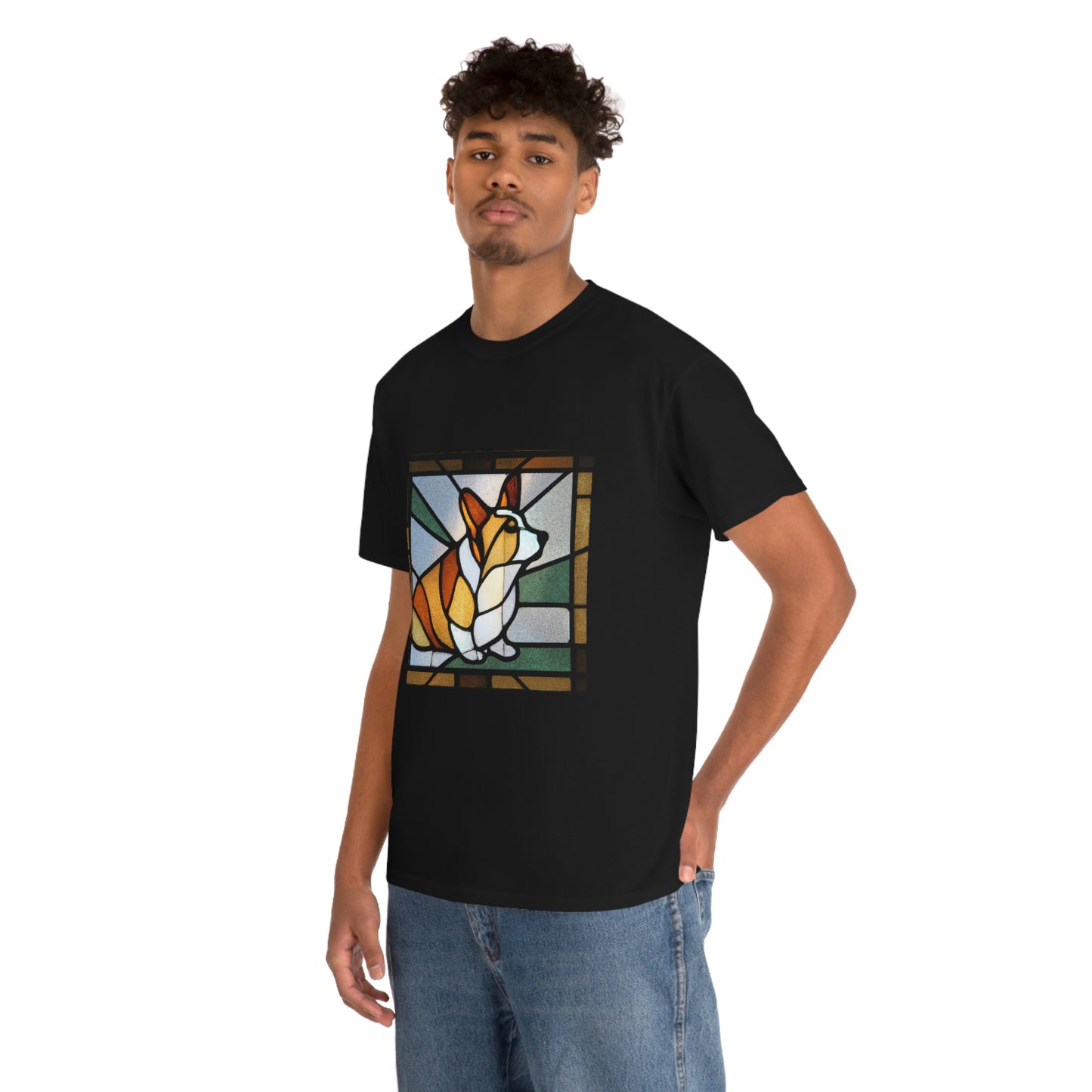 Corgi Stained Glass 3 Tshirt