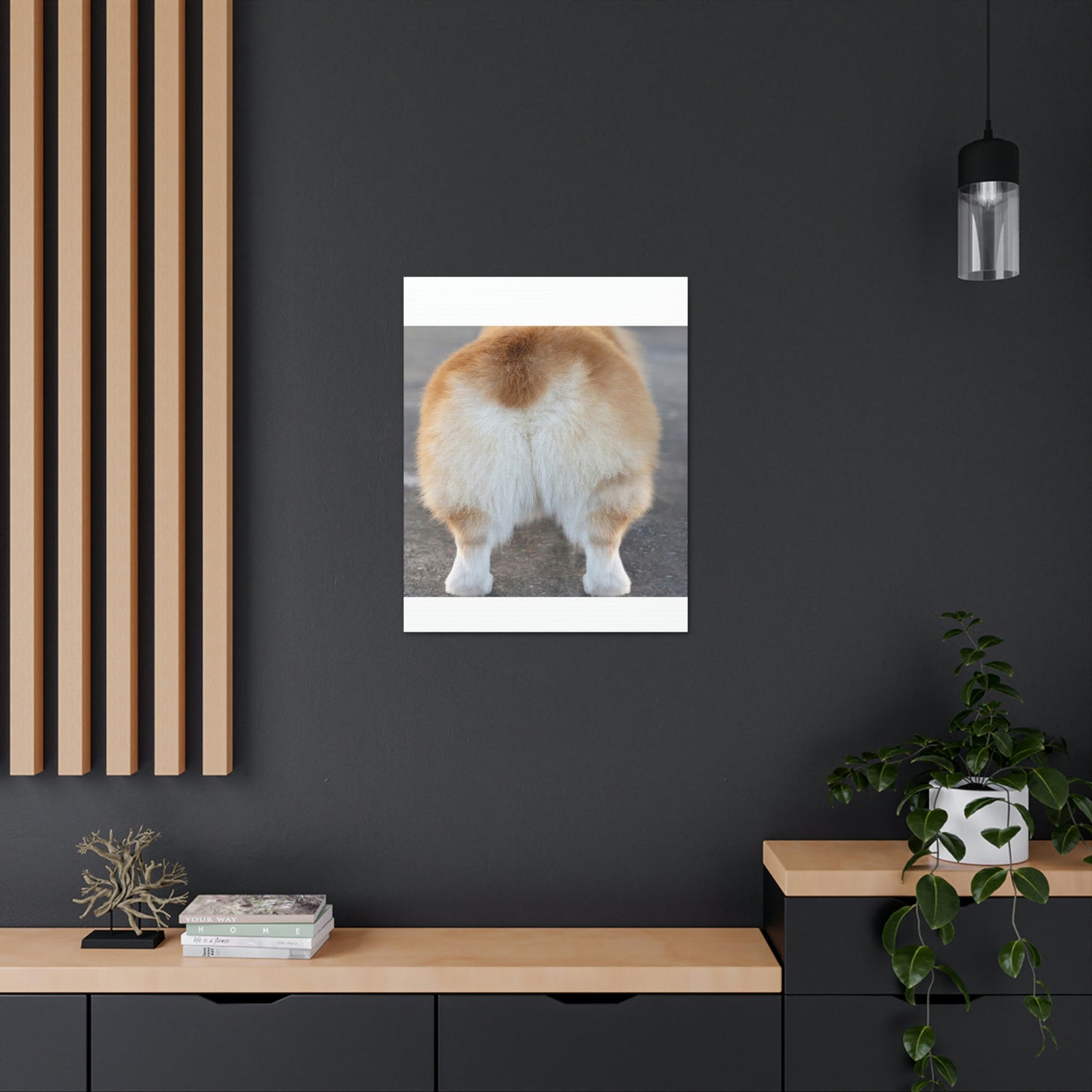 Corgi Butt Canvas