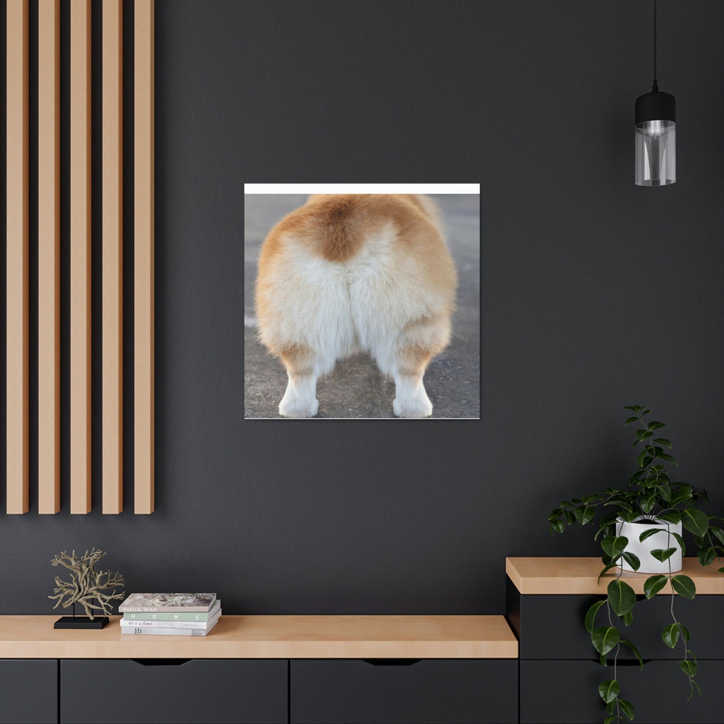 Corgi Butt Canvas