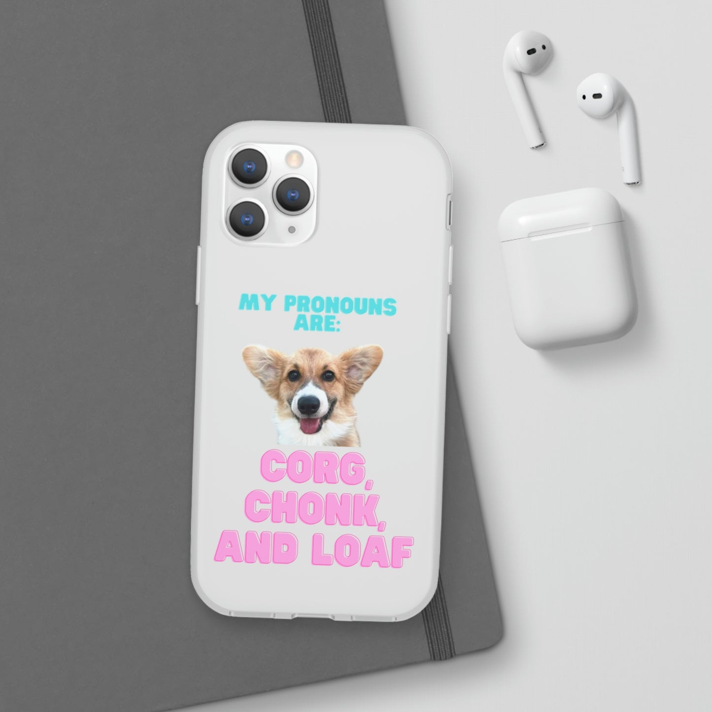 Corgi Pronoun Phone Case