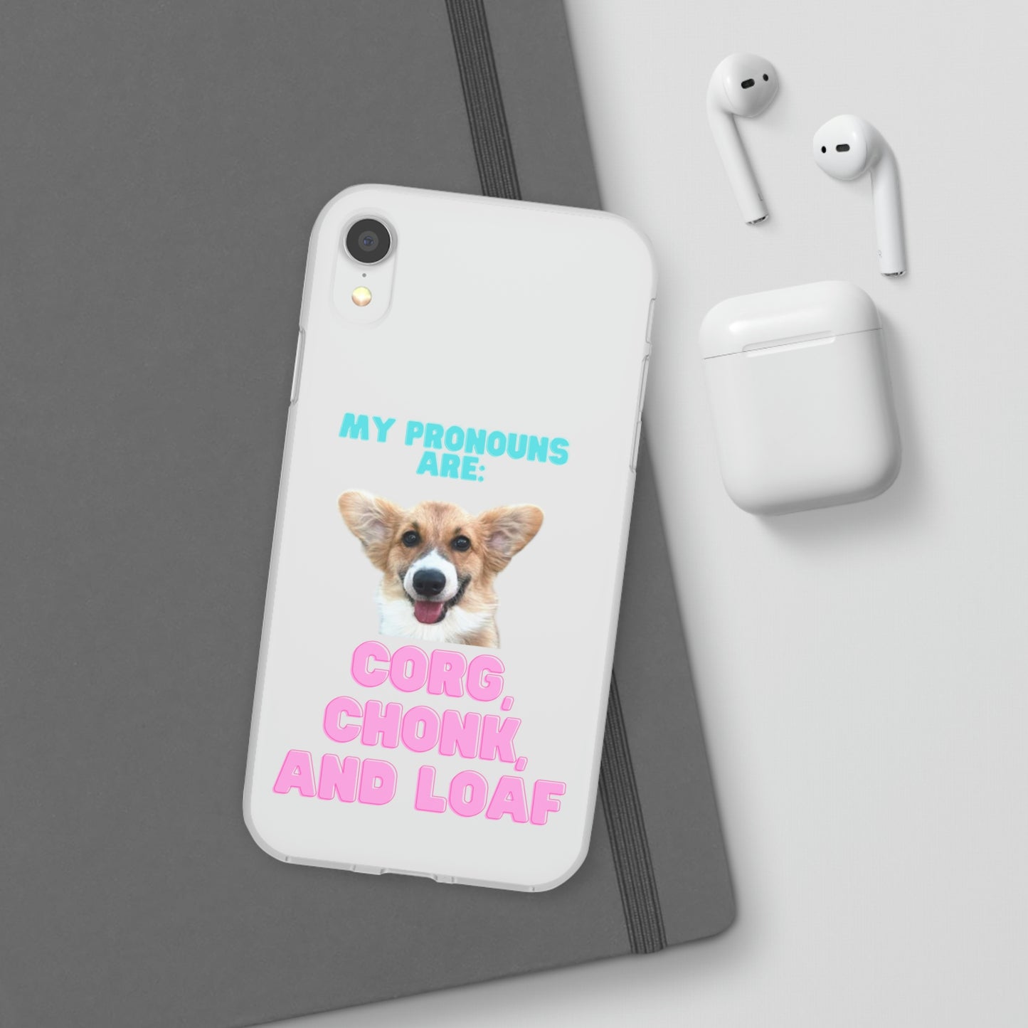 Corgi Pronoun Phone Case