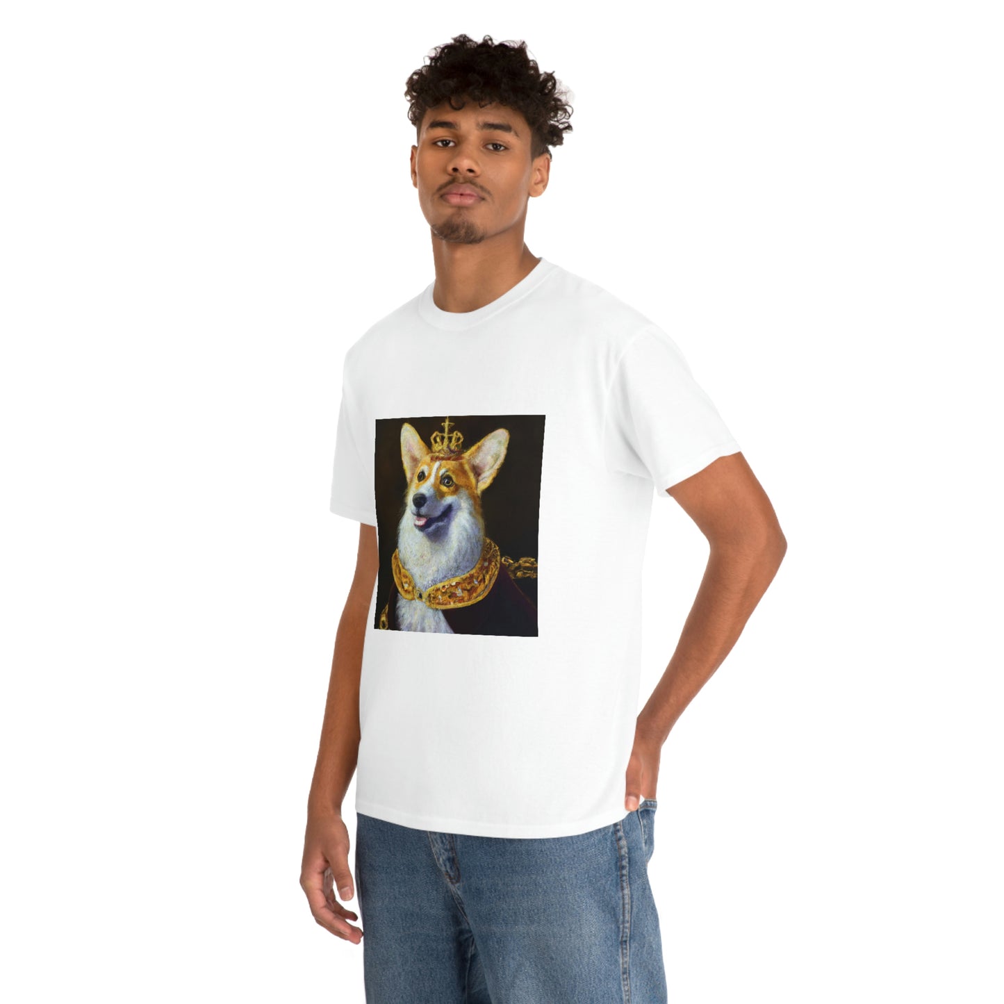 Kneel Before the Chonk Corgi Tshirt