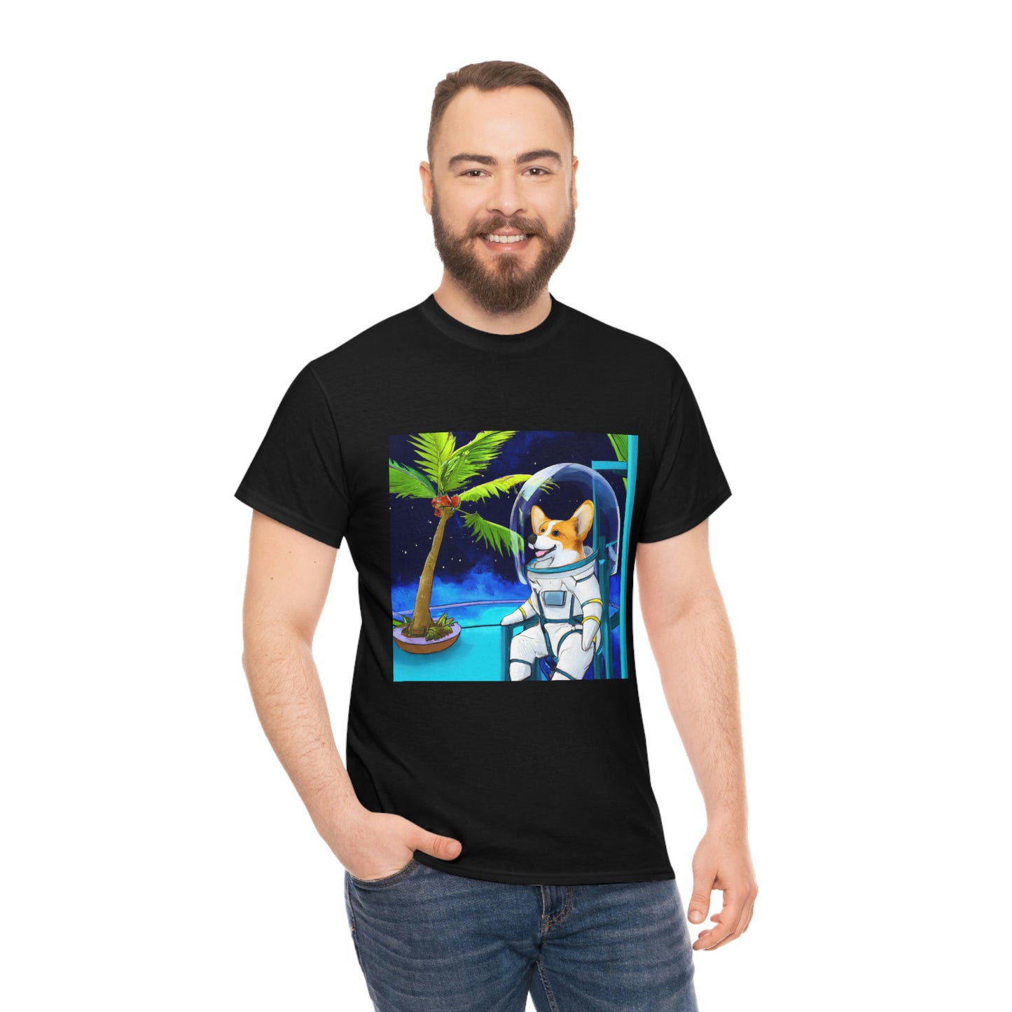 Corgi Spaceman Tshirt