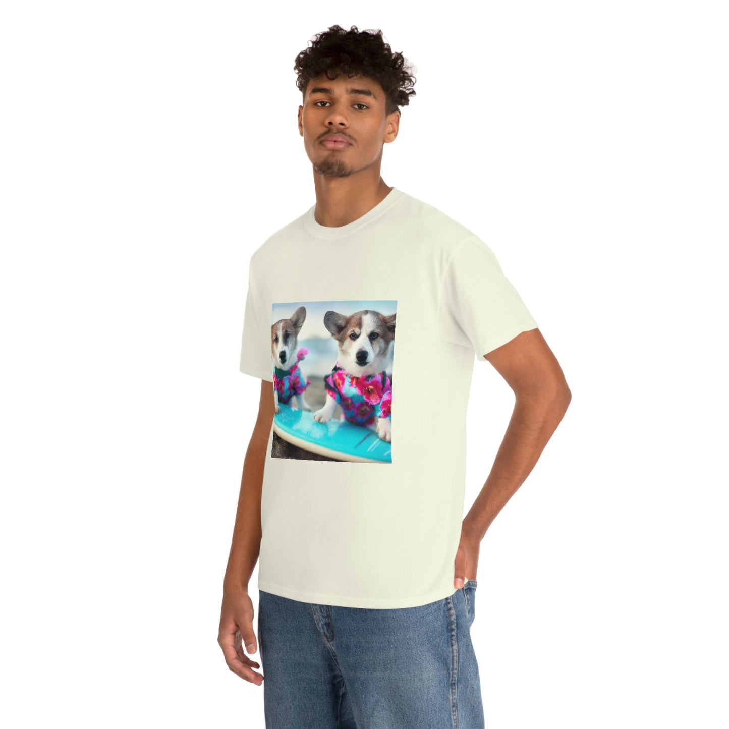 Surfs Up Corgi Tshirt