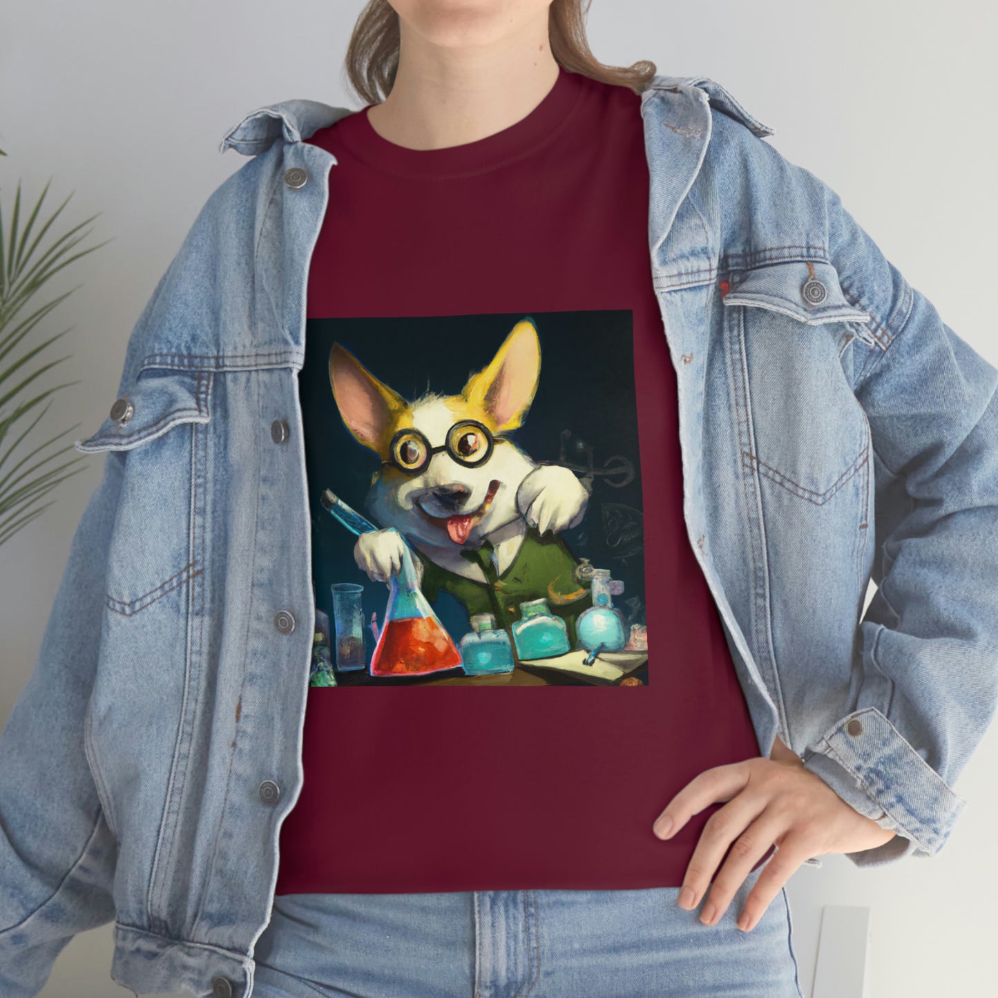 Making Fluffy Potion Corgi Tshirt