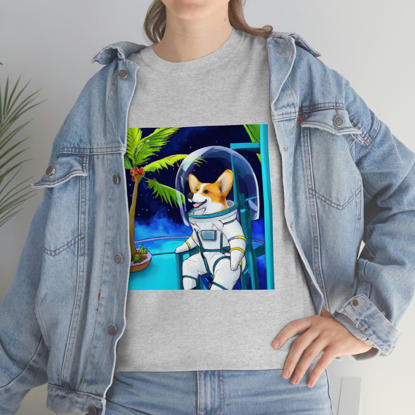 Corgi Spaceman Tshirt