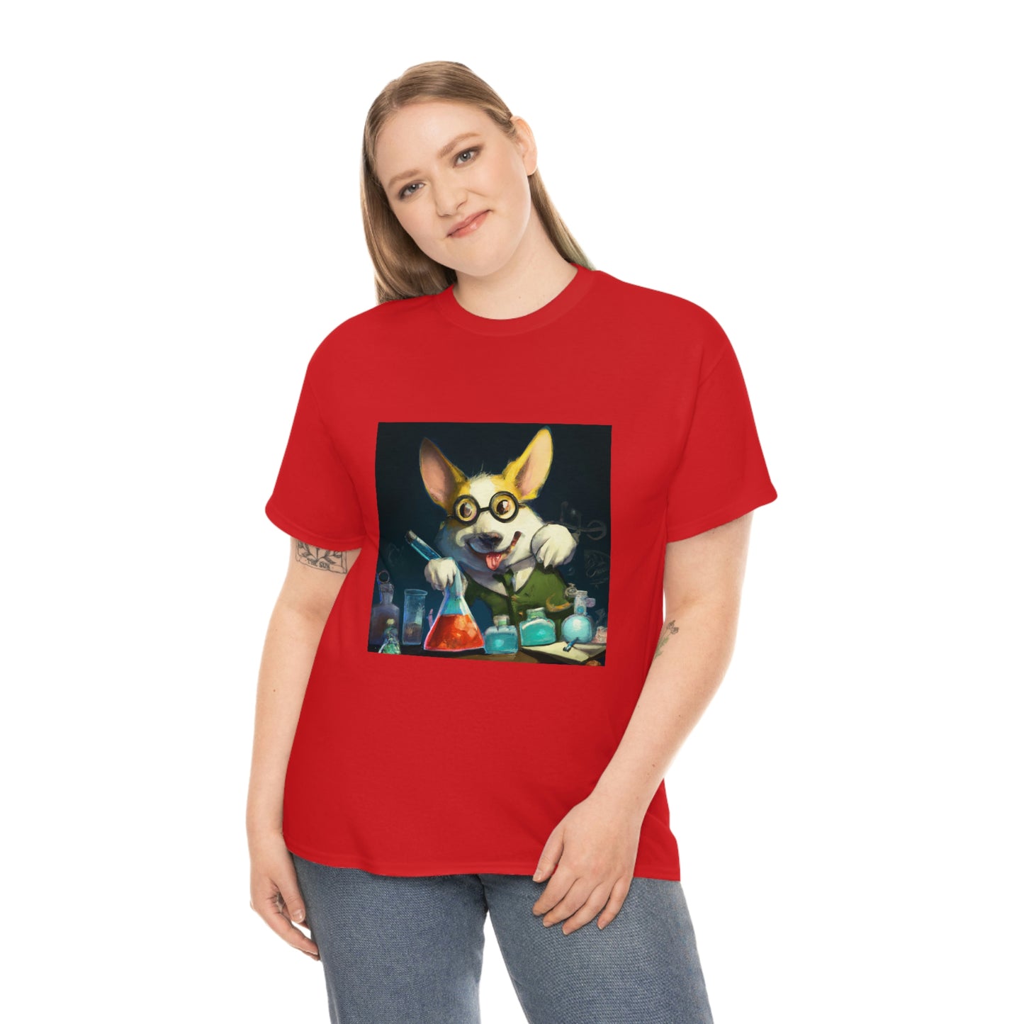 Making Fluffy Potion Corgi Tshirt