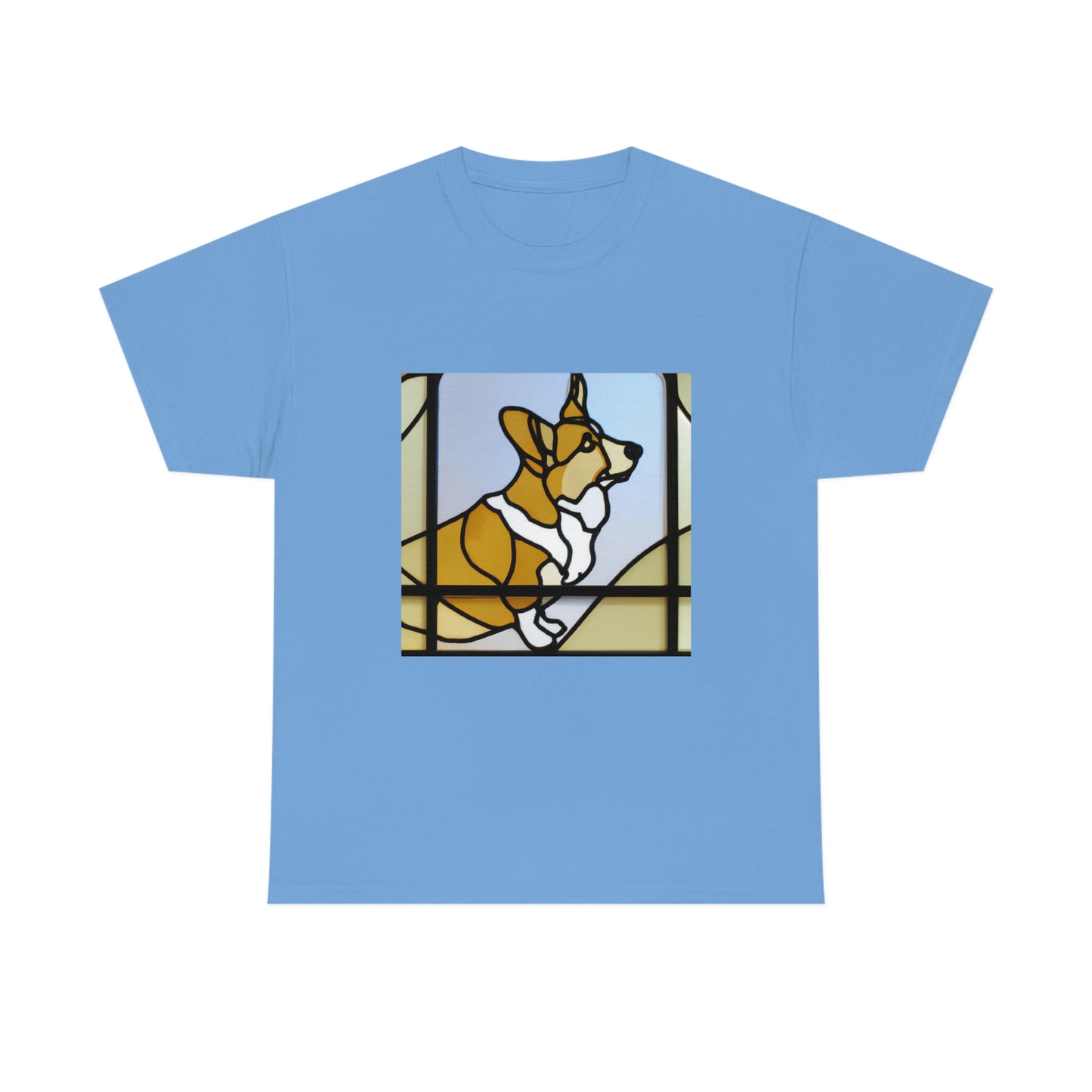 Corgi Stained Glass Tshirt