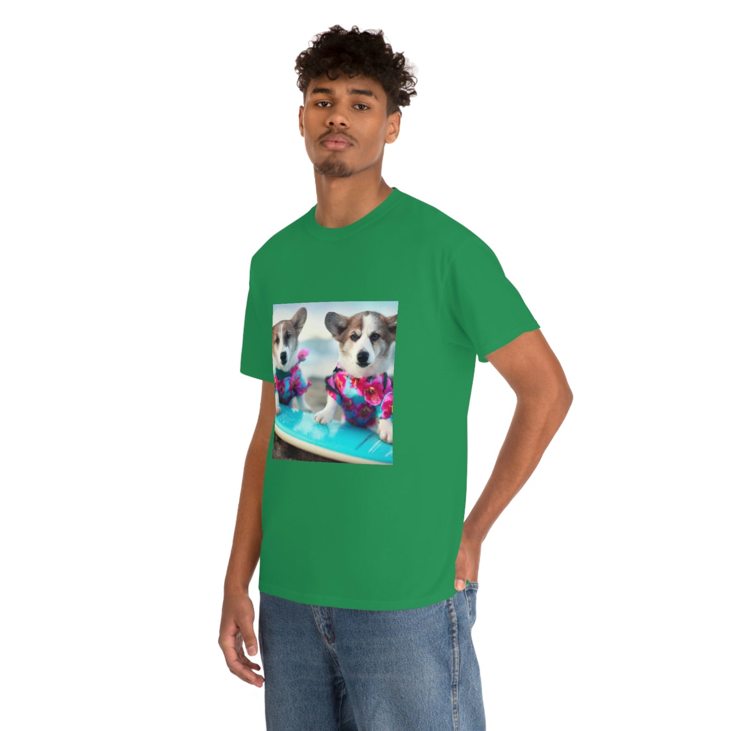 Surfs Up Corgi Tshirt