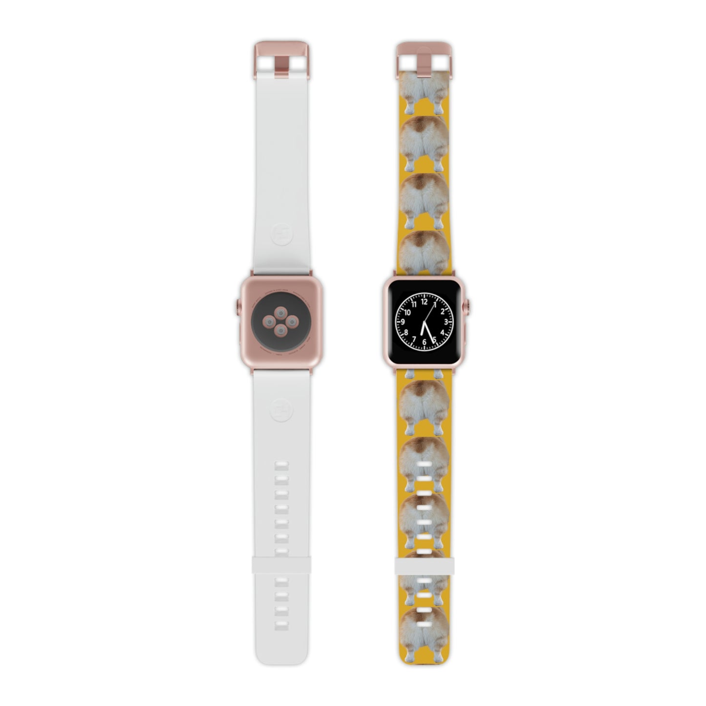 Yellow Corgi Butt Watch Band for Apple Watch