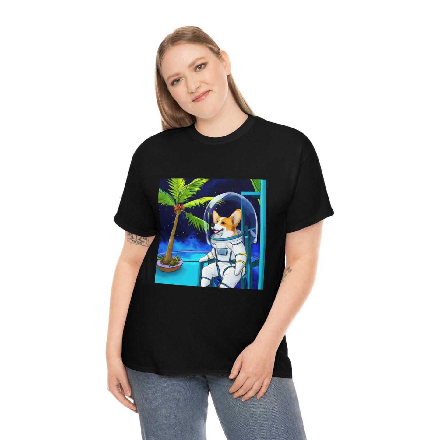 Corgi Spaceman Tshirt