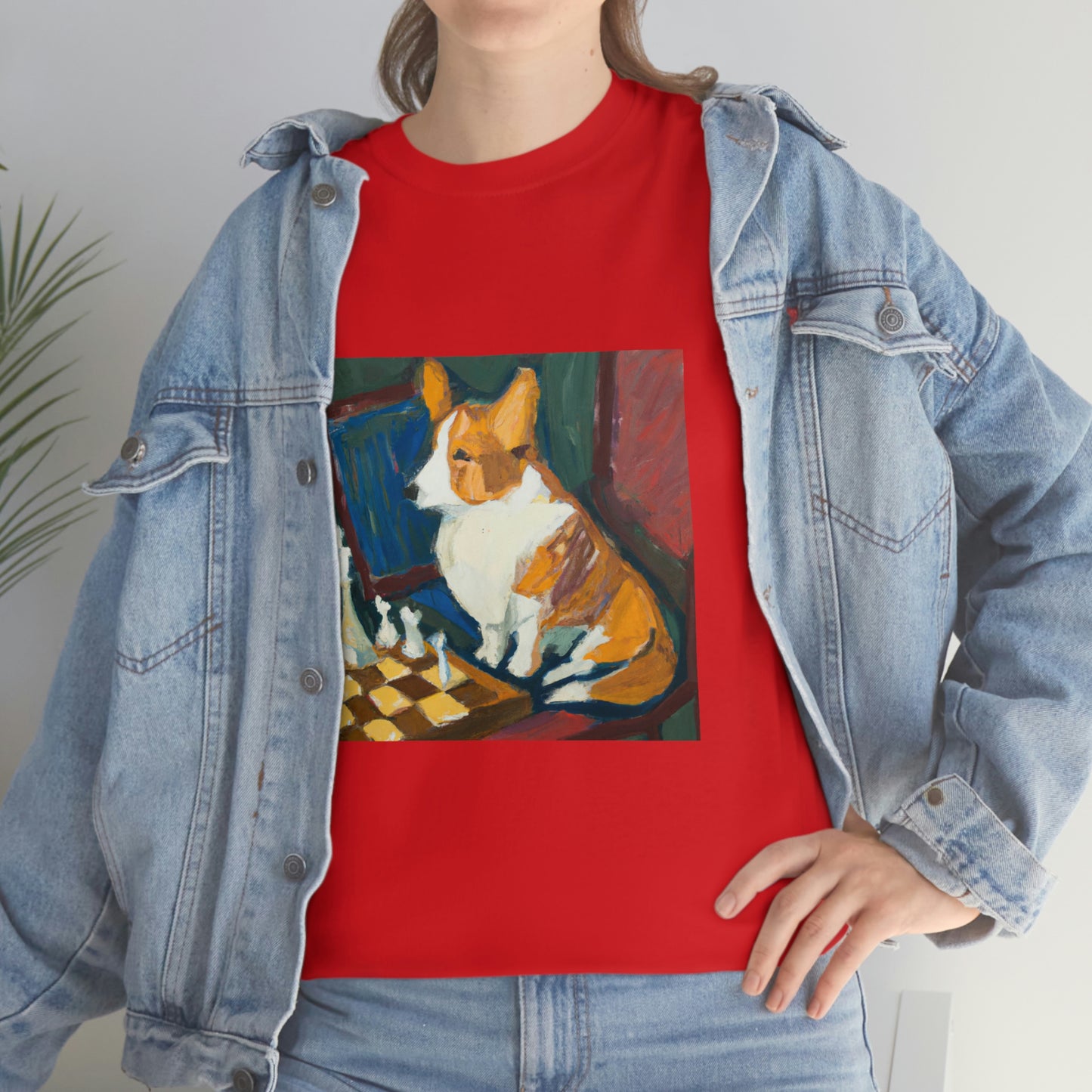 Checkmate in Three Corgi Tshirt