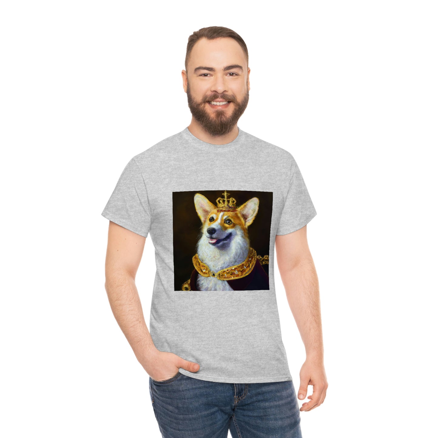 Kneel Before the Chonk Corgi Tshirt