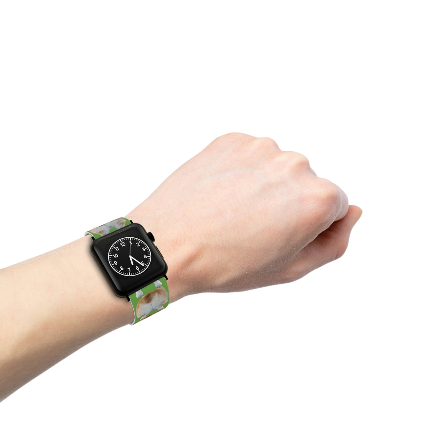 Green Corgi Butt Watch Band for Apple Watch