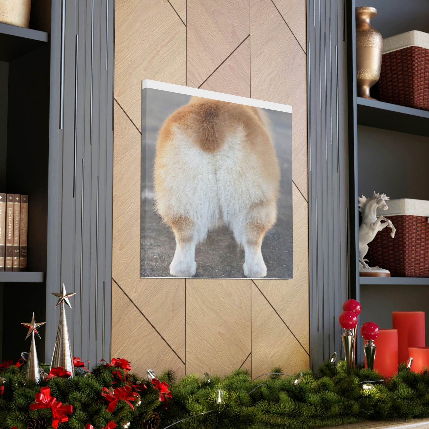 Corgi Butt Canvas